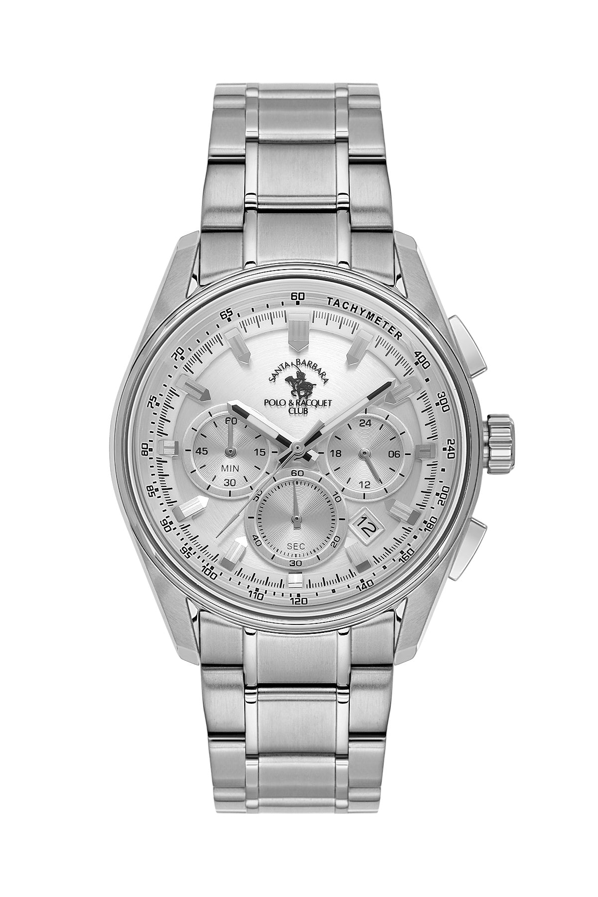 Santa Barbara Quartz Silver Dial Analog Watch For - Gents SB.1.10634-1