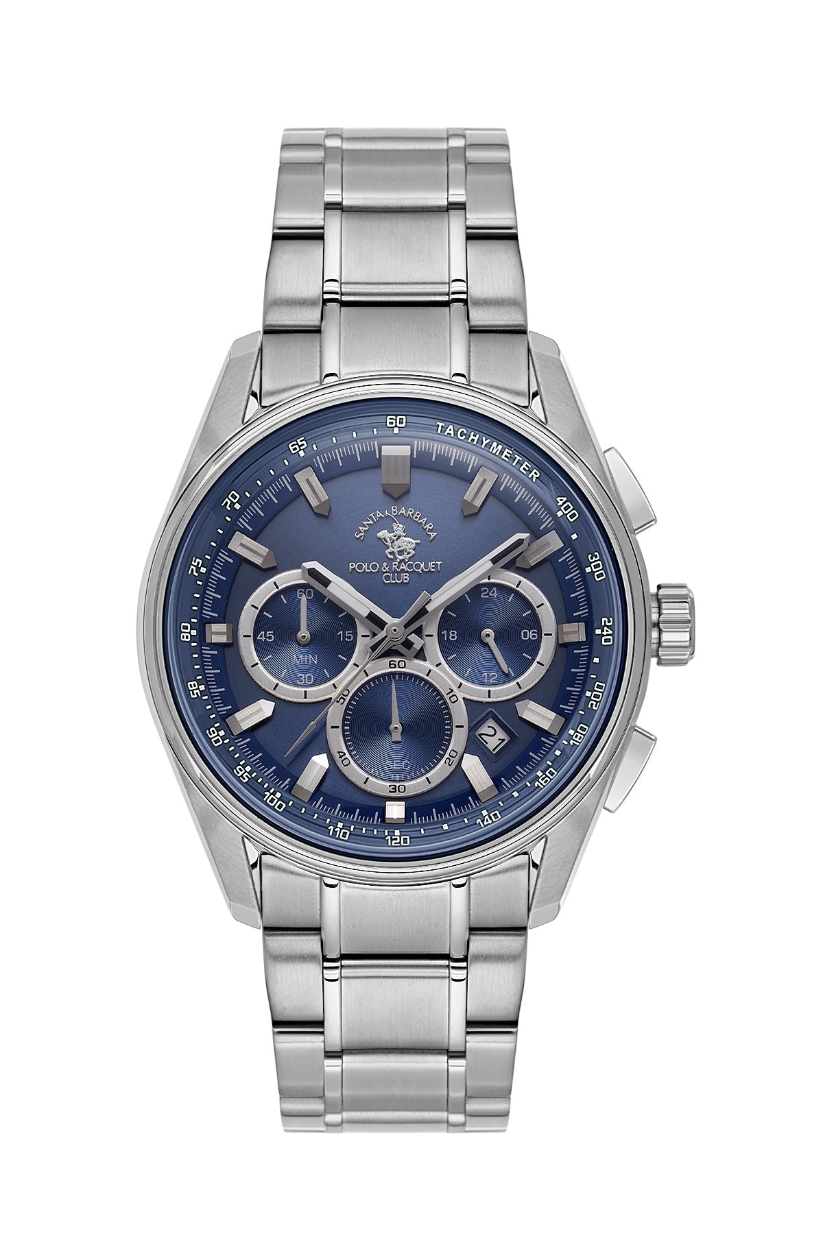 Santa Barbara Quartz Blue Dial Analog Watch For - Gents SB.1.10634-3