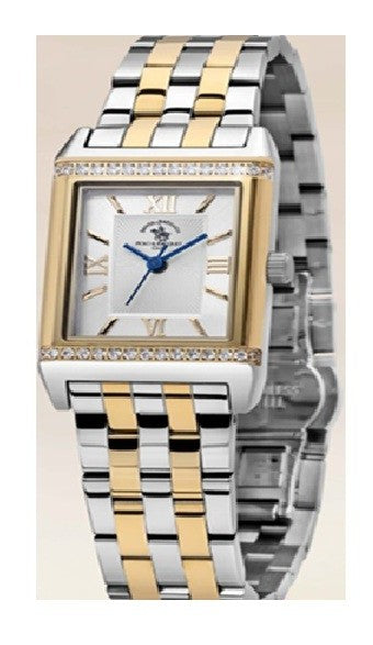 Santa Barbara Polo & Racquet Club Quartz D.Green Dial Watch For - Ladies SB.1.10655-6