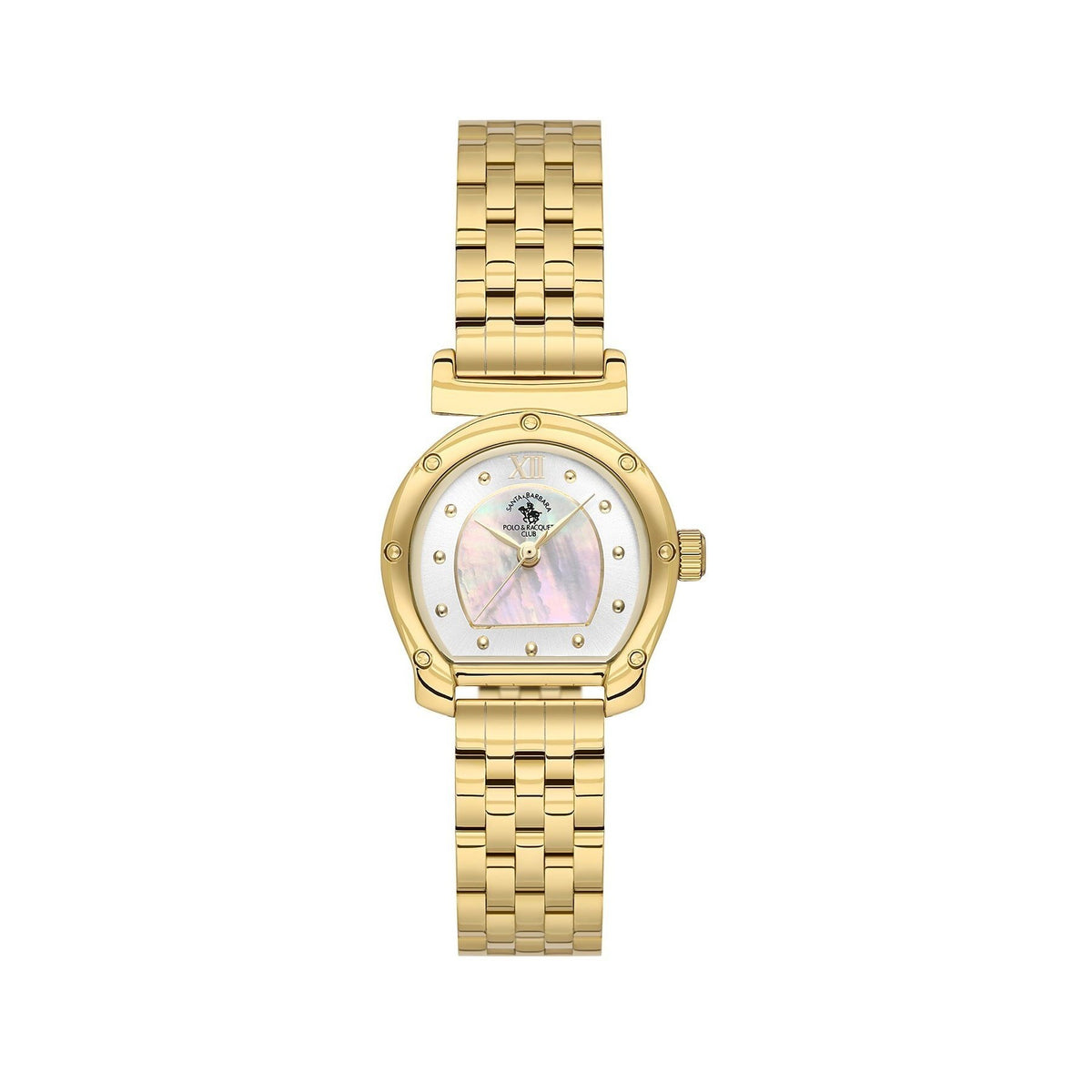 Santa Barbara Polo & Racquet Club Quartz White Dial Analog Watch For - Ladies SB.1.10683-2