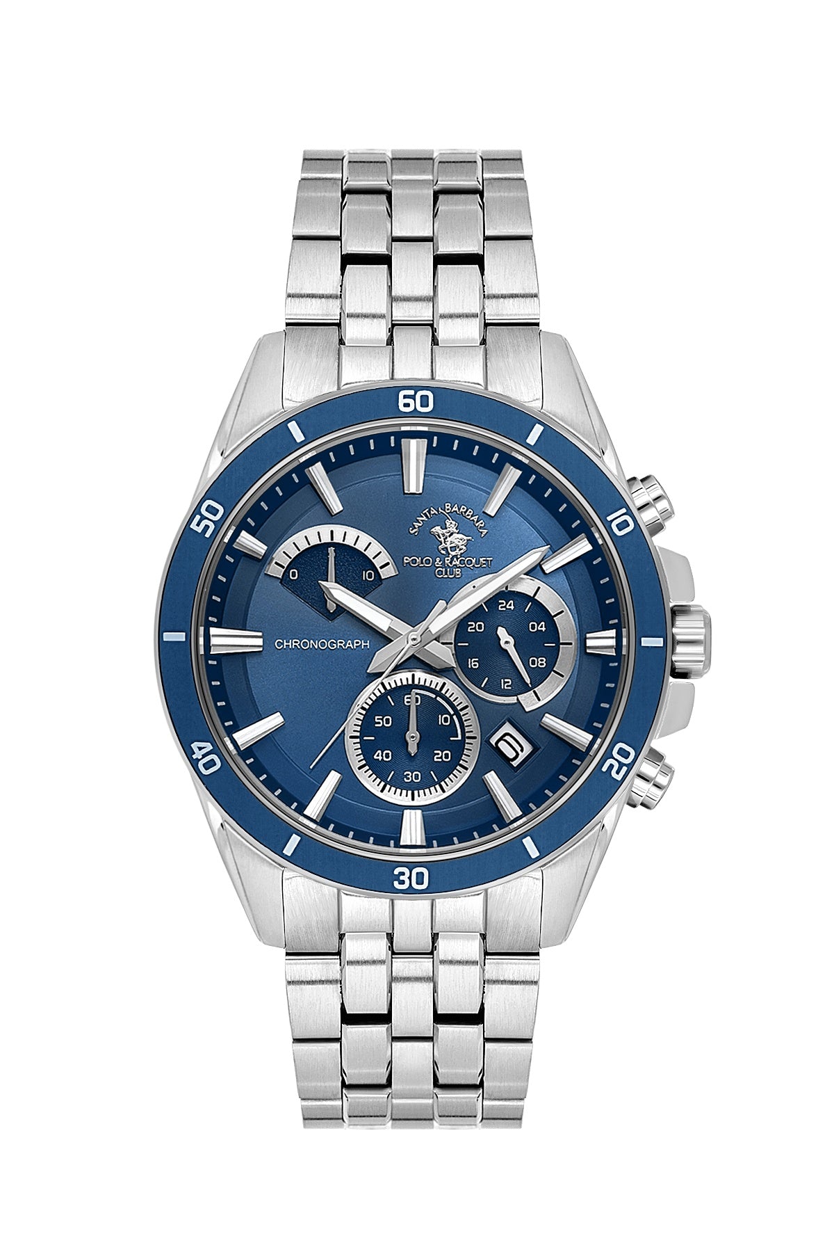 Santa Barbara Polo & racquet Club Quartz Blue Dial Analog Watch For - Ladies SB.1.10706-2