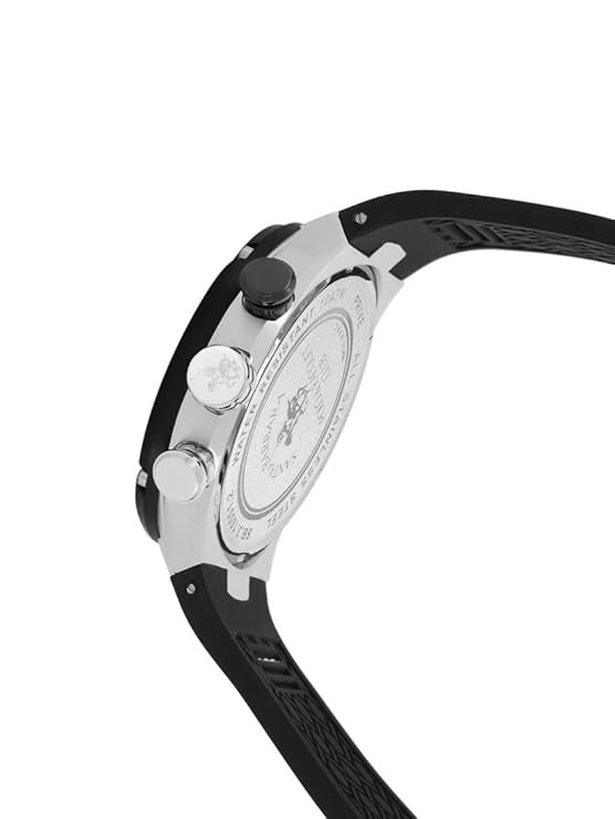 Santa barbara polo & racquet club Analog Light Blue Dial Men&