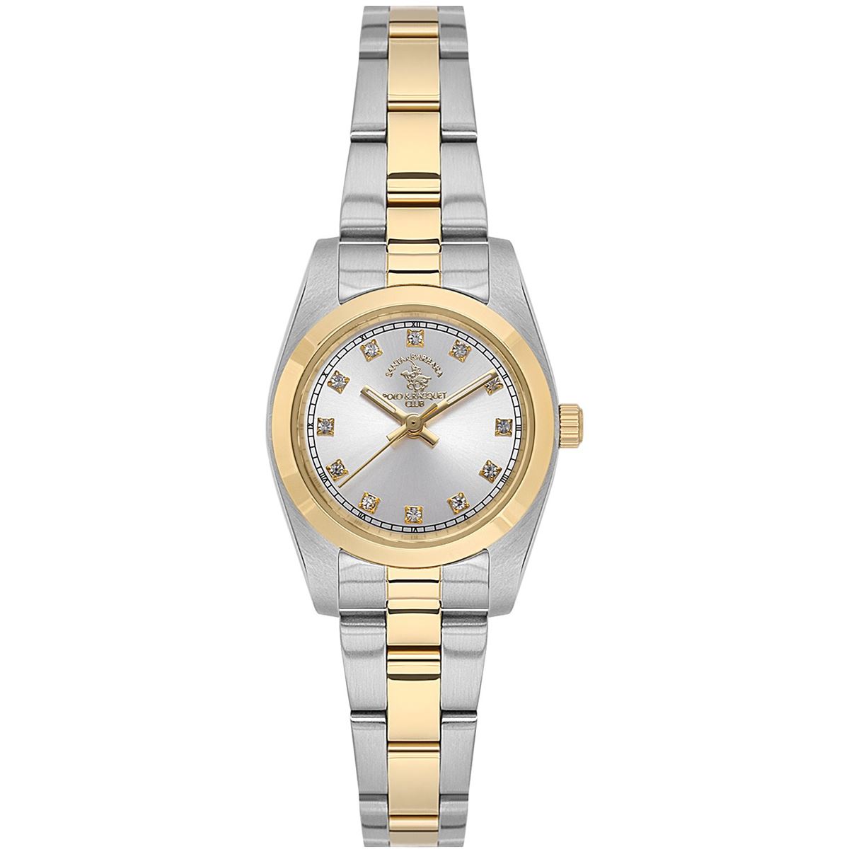 Santa Barbara Polo & Racquet Club Quartz Silver Women SB.4.10012-2