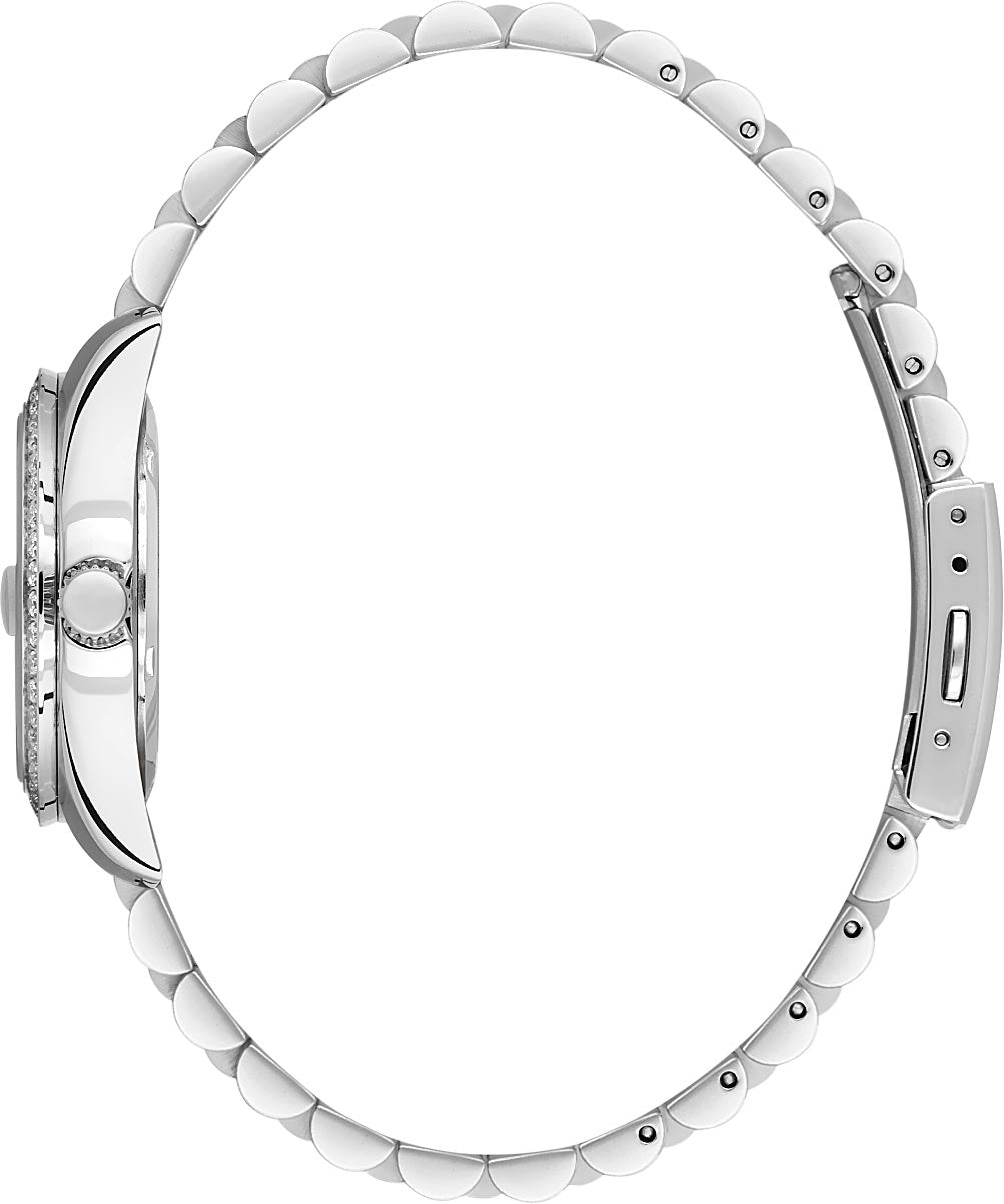 Santa Barbara Polo & Racquet Club Quartz Silver Dial Analog Watch For - Ladies SB.4.10017-1