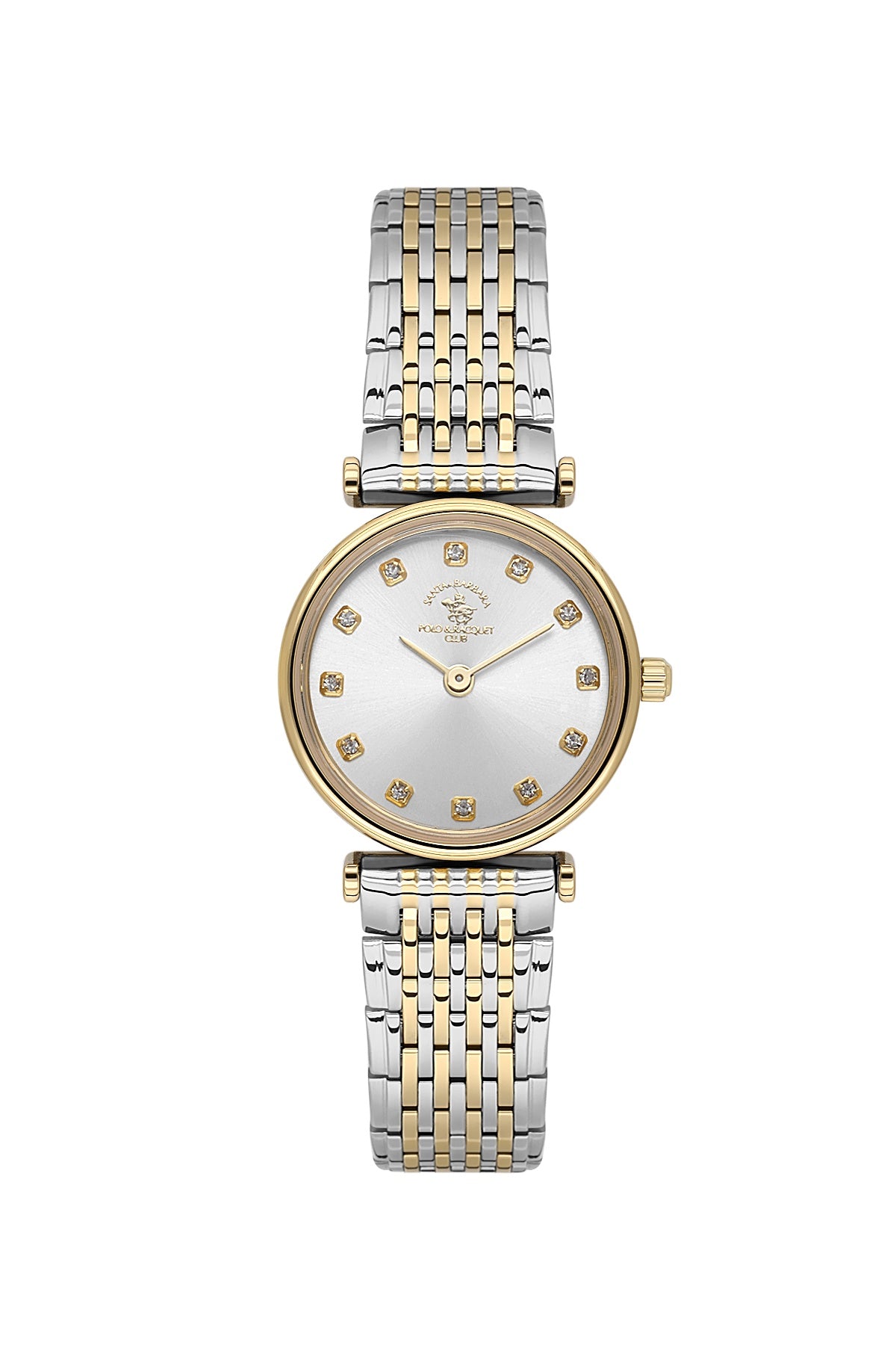 Santa Barbara Quartz Silver Dial Analog Watch For - Ladies SB.4.10019-4