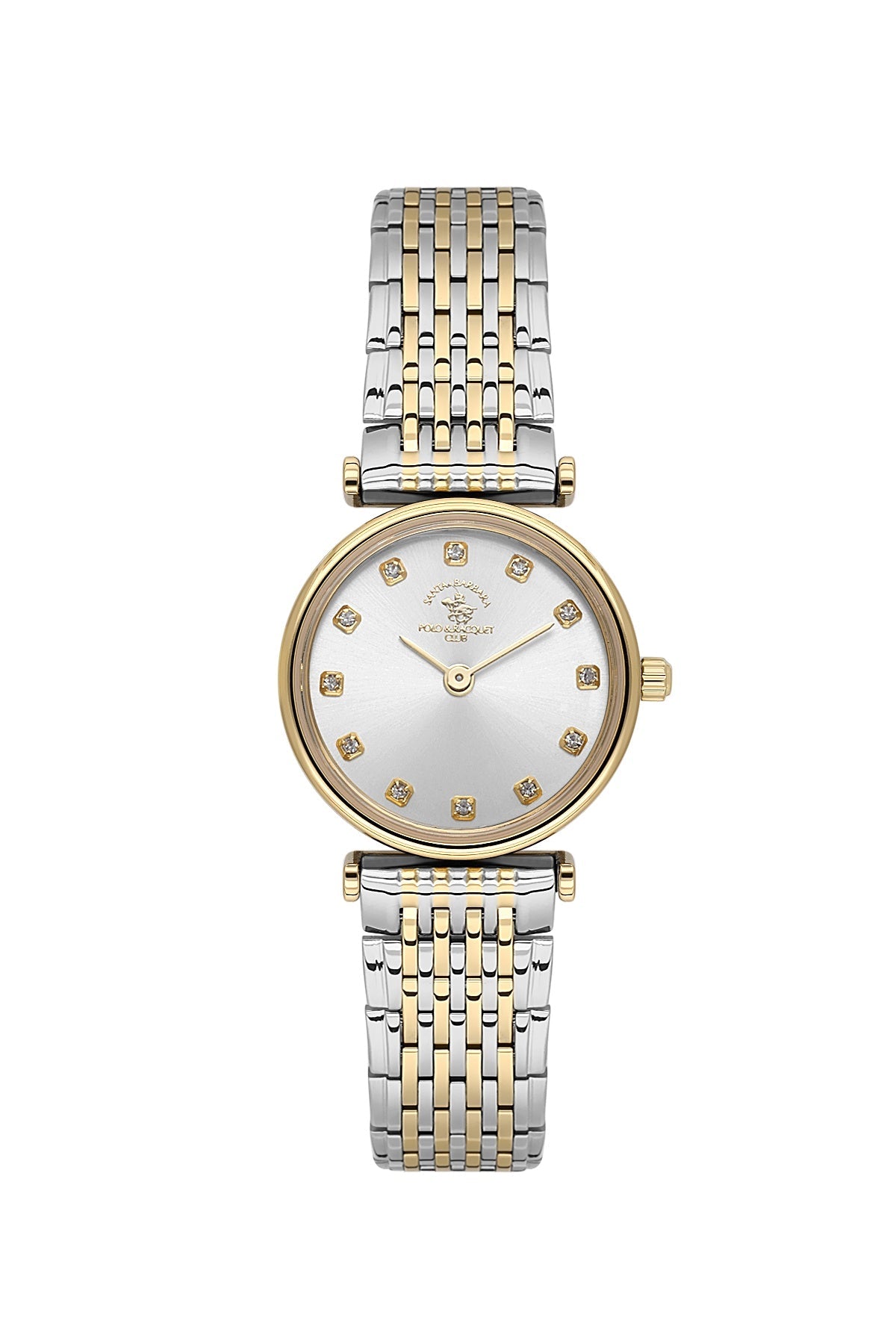 Santa Barbara Quartz Silver Dial Analog Watch For - Ladies SB.4.10019-4