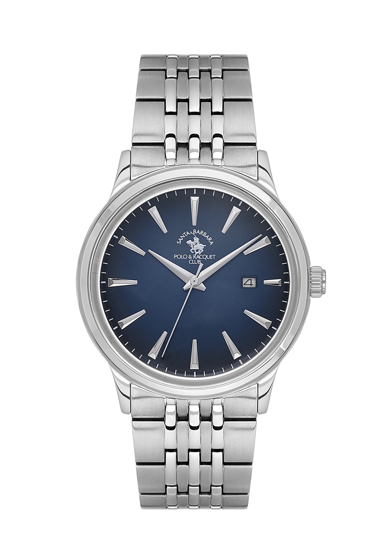 Santa Barbara Quartz Blue Dial Analog Watch For - Gents SB.4.10021-4
