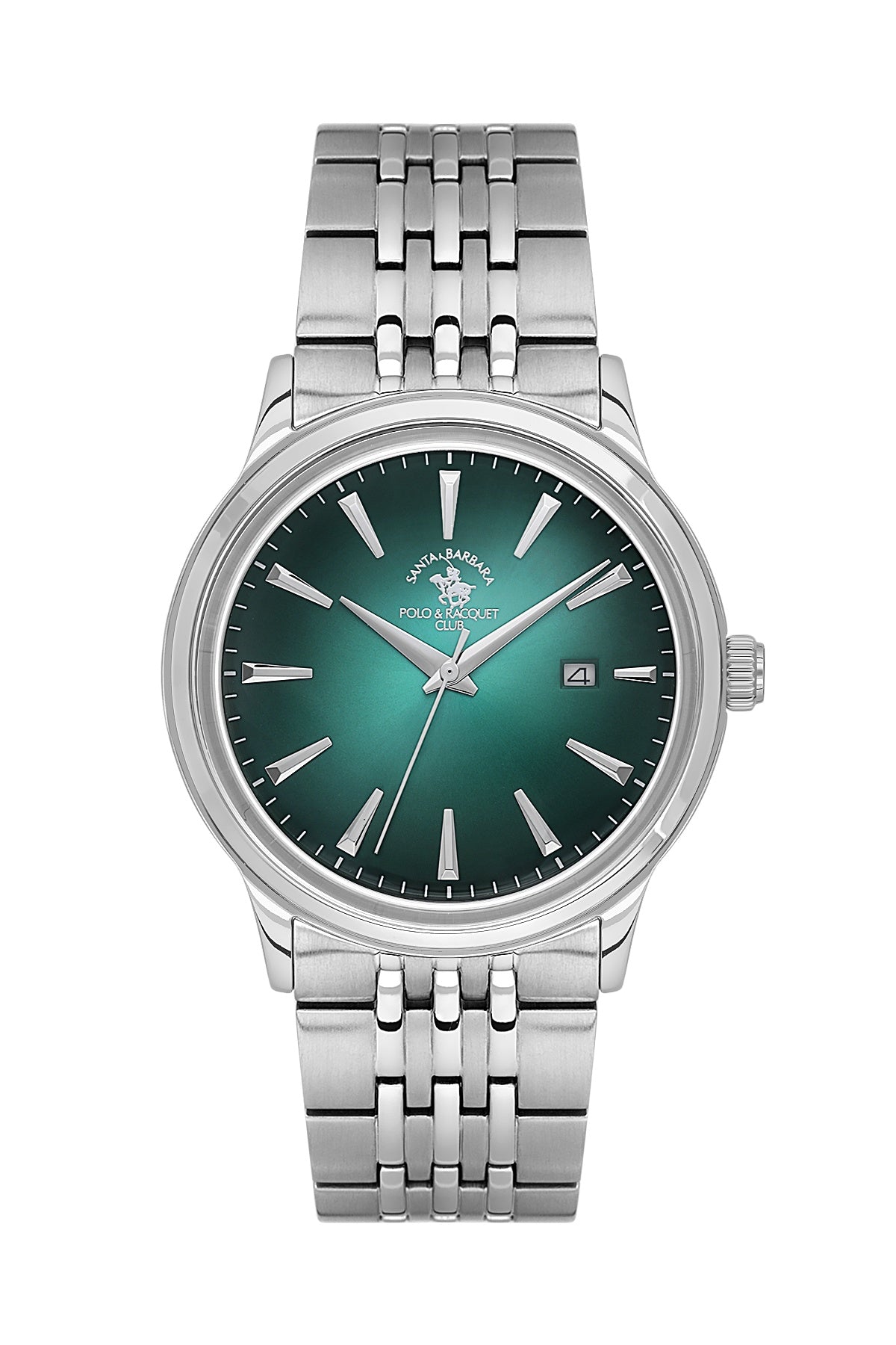 Santa Barbara Quartz Green Dial Analog Watch For - Gents SB.4.10021-6