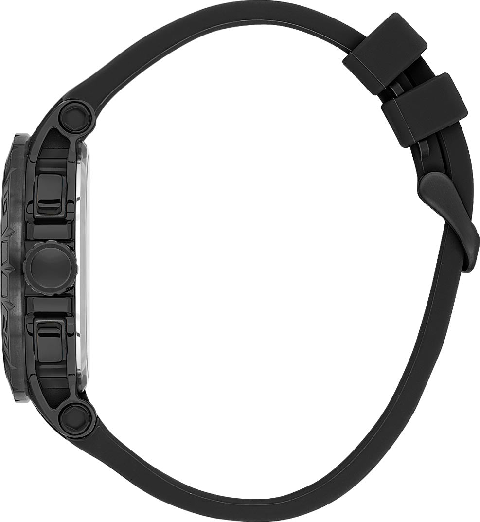 Santa Barbara Polo & Racquet Club Quartz Black Dial Watch - For Gents SB.5.10004-5