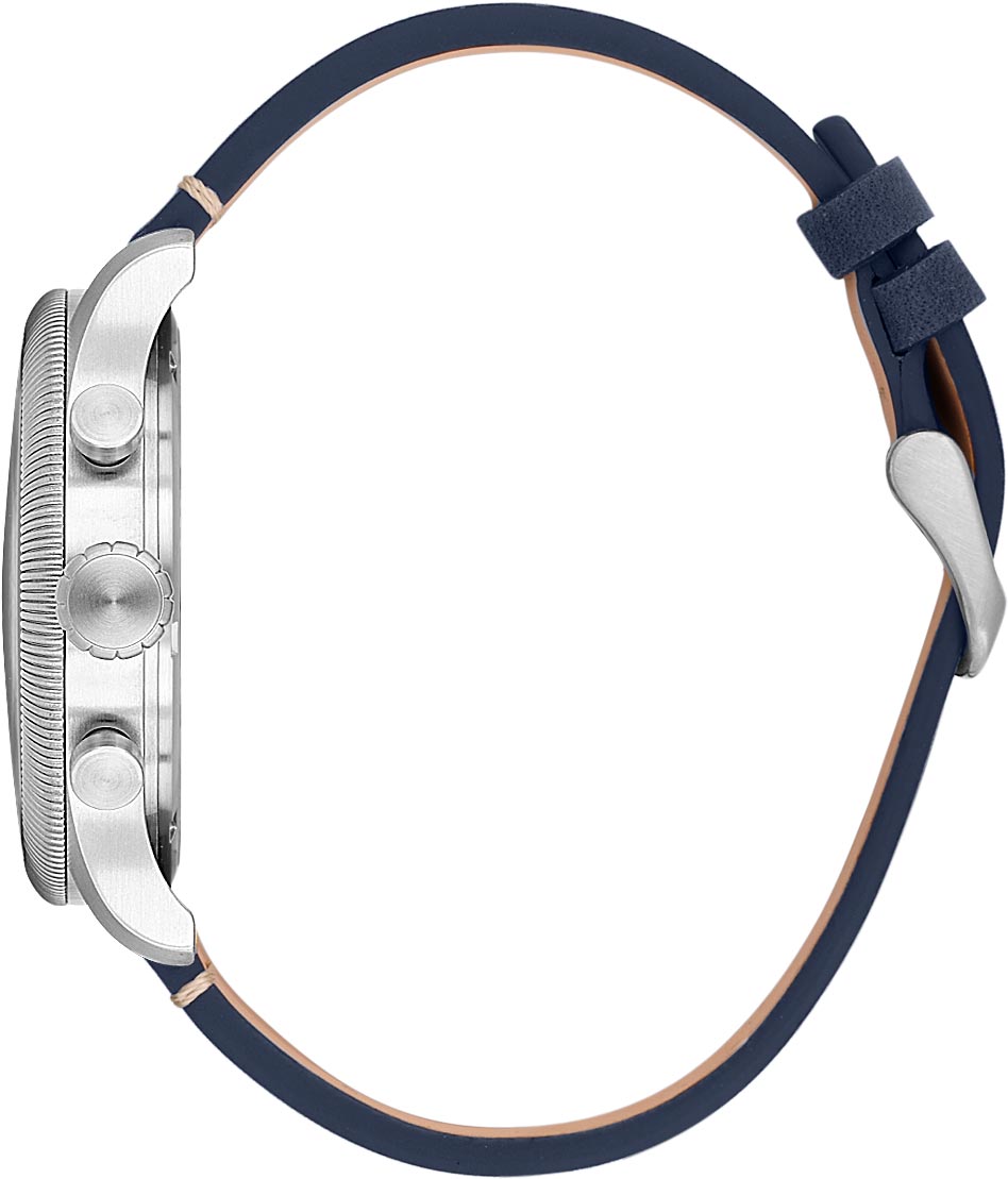 Santa Barbara Polo & Racquet Club Quartz Blue Dial Watch - For Gents SB.8.10008-3