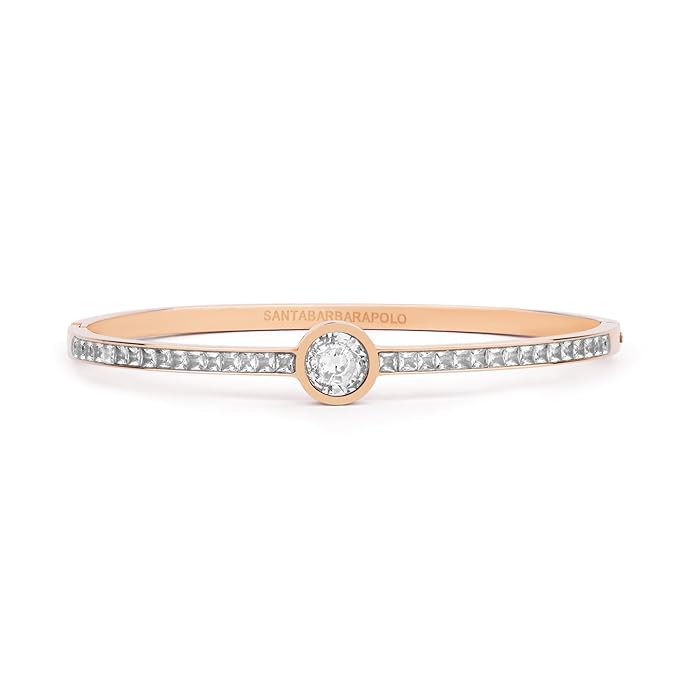 Santa Barbara Polo Rose Gold Stainless Steel Bracelet For Women - SBJ.3.1101-3