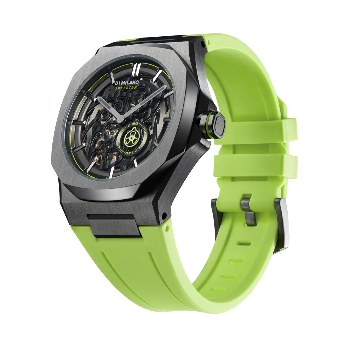 D1 Milano Skeleton Analog Watch For Gents -SKRJ15