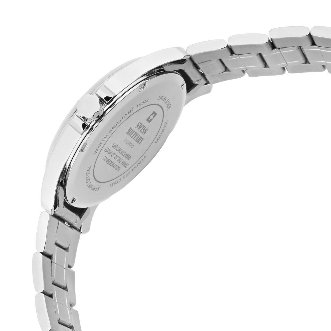 Swiss Military by Chrono Swiss Made Analog Watch White Dial for Men&