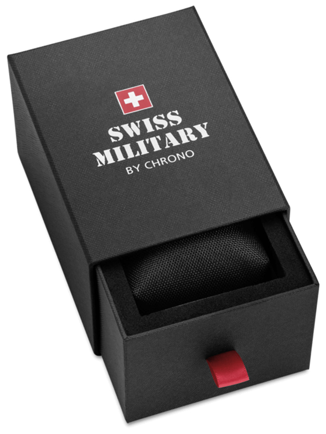 Swiss Military by Chrono Swiss Made Black Dial Analog Watch for Gents - SM34096.01