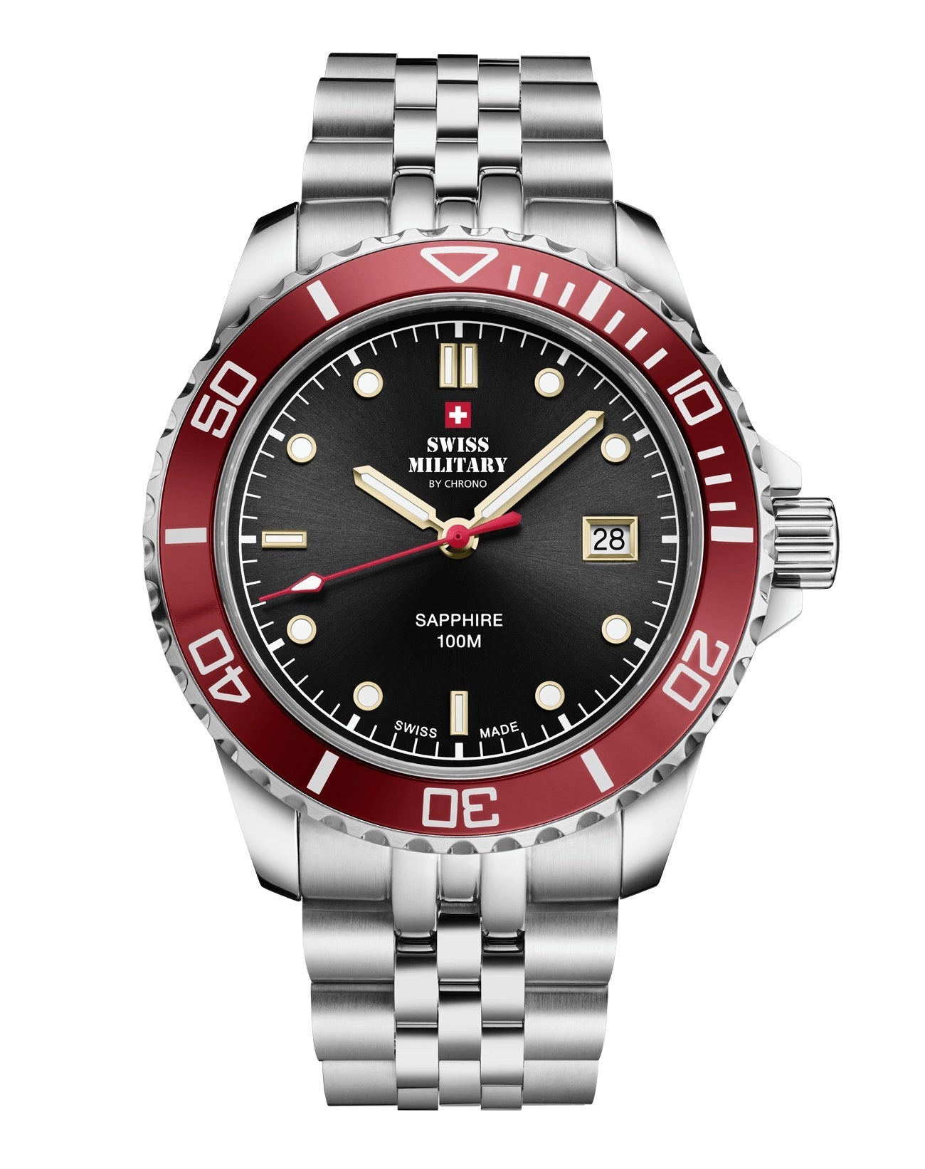 Swiss Military Swiss Made Sports Quartz Gents Watch - SM34109.04