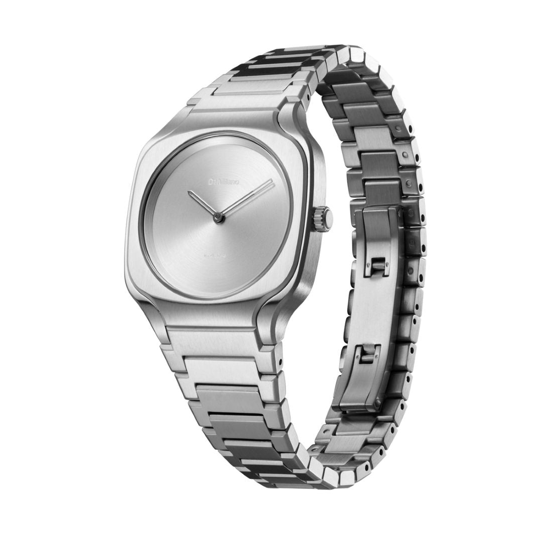 D1 Milano SQUARE Quartz Silver Dial Analog Watch For - Ladies SQBL01