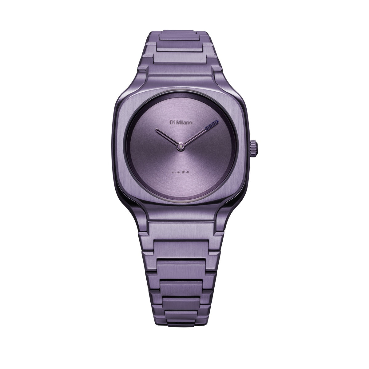 D1 Milano SQUARE Quartz Purple Dial Analog Watch For - Ladies SQBL02