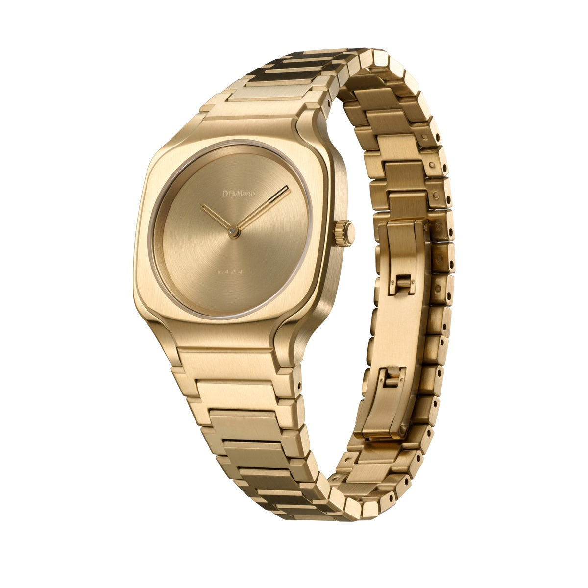 D1 Milano SQUARE Quartz Gold Dial Analog Watch For - Ladies SQBL03