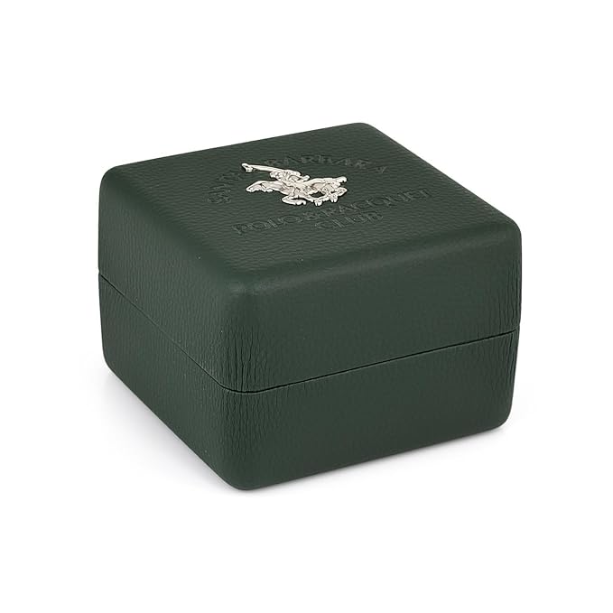 Santa barbara polo & racquet club Analog Green Dial Women&