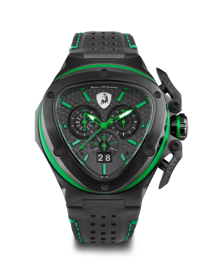 Tonino Lamborghini Spyder Quartz Black Dial Analog Watch For Gents - TL9XF