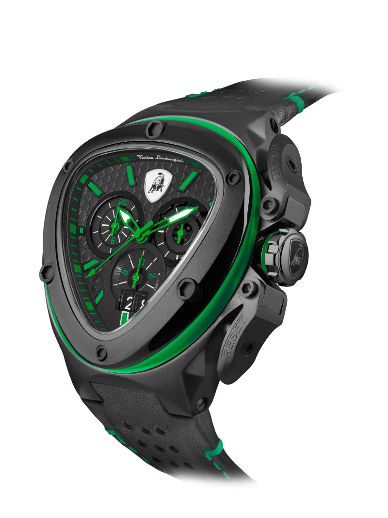 Tonino Lamborghini Spyder Quartz Black Dial Analog Watch For Gents - TL9XF