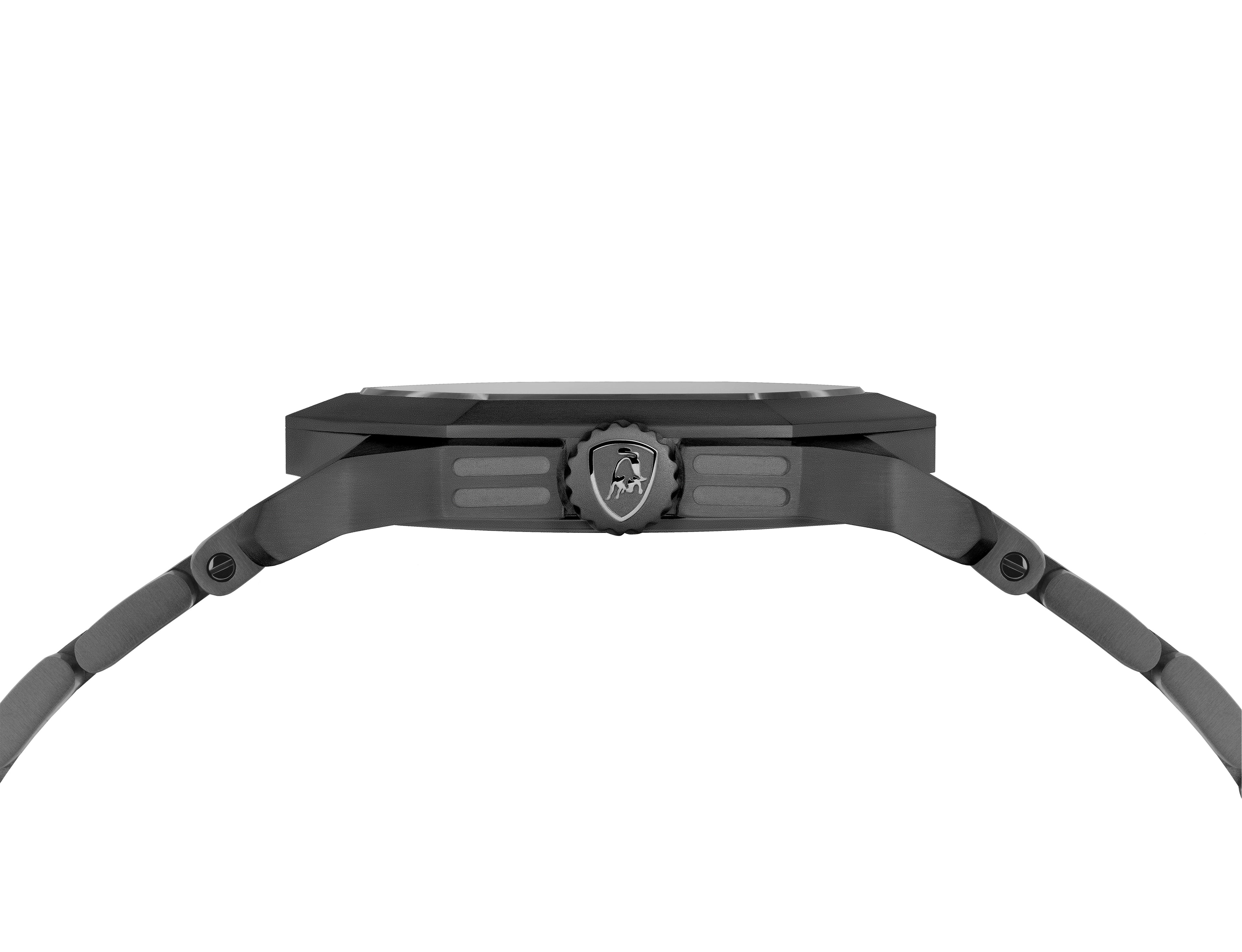 Tonino Lamborghini Novemillimetri Black With Patterned and Laquered dial Watch For Men - TLF-T08-2-B