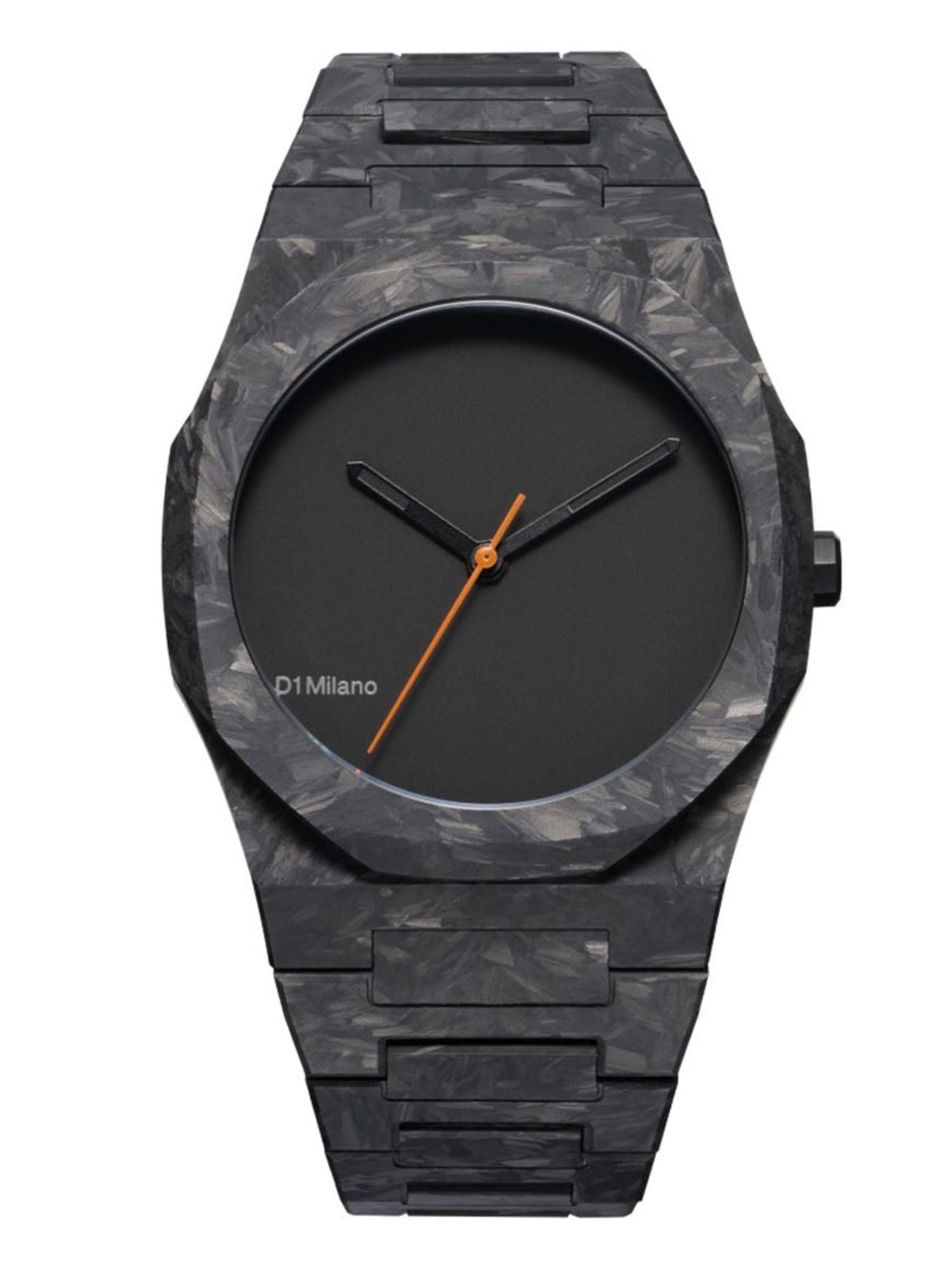 D1 Milano CARBONIO Black Dial Quartz Analog Watch - For Gents CRBJ01