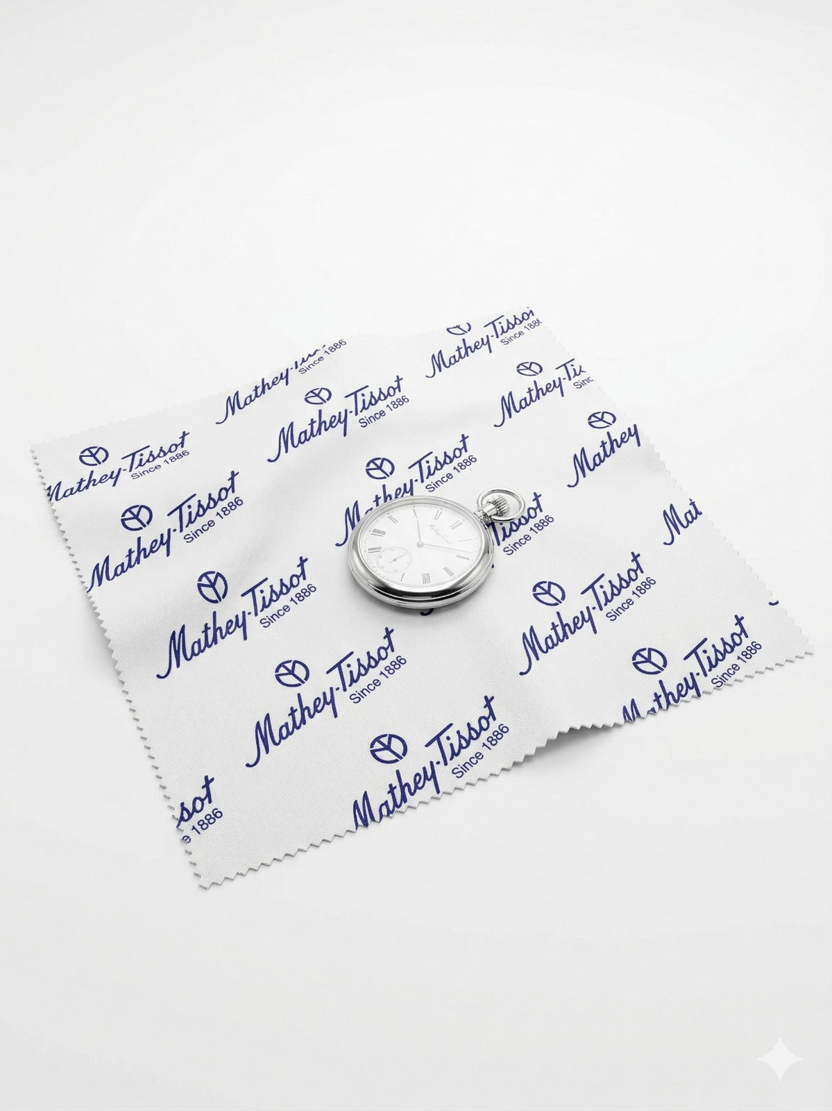 Mathey-Tissot Premium Microfiber Cleaning Cloth for Watches & Delicate Optics - Pure White (Single Cloth)MT-WP-CL