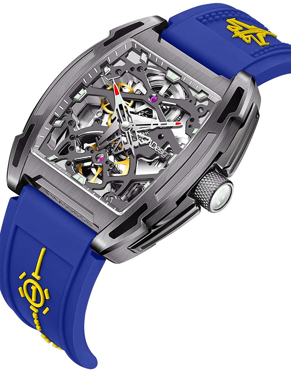 CIGA DESIGN Aircraft Carrier Automatic Watch for Gents - Z061-IPTI-W5BU