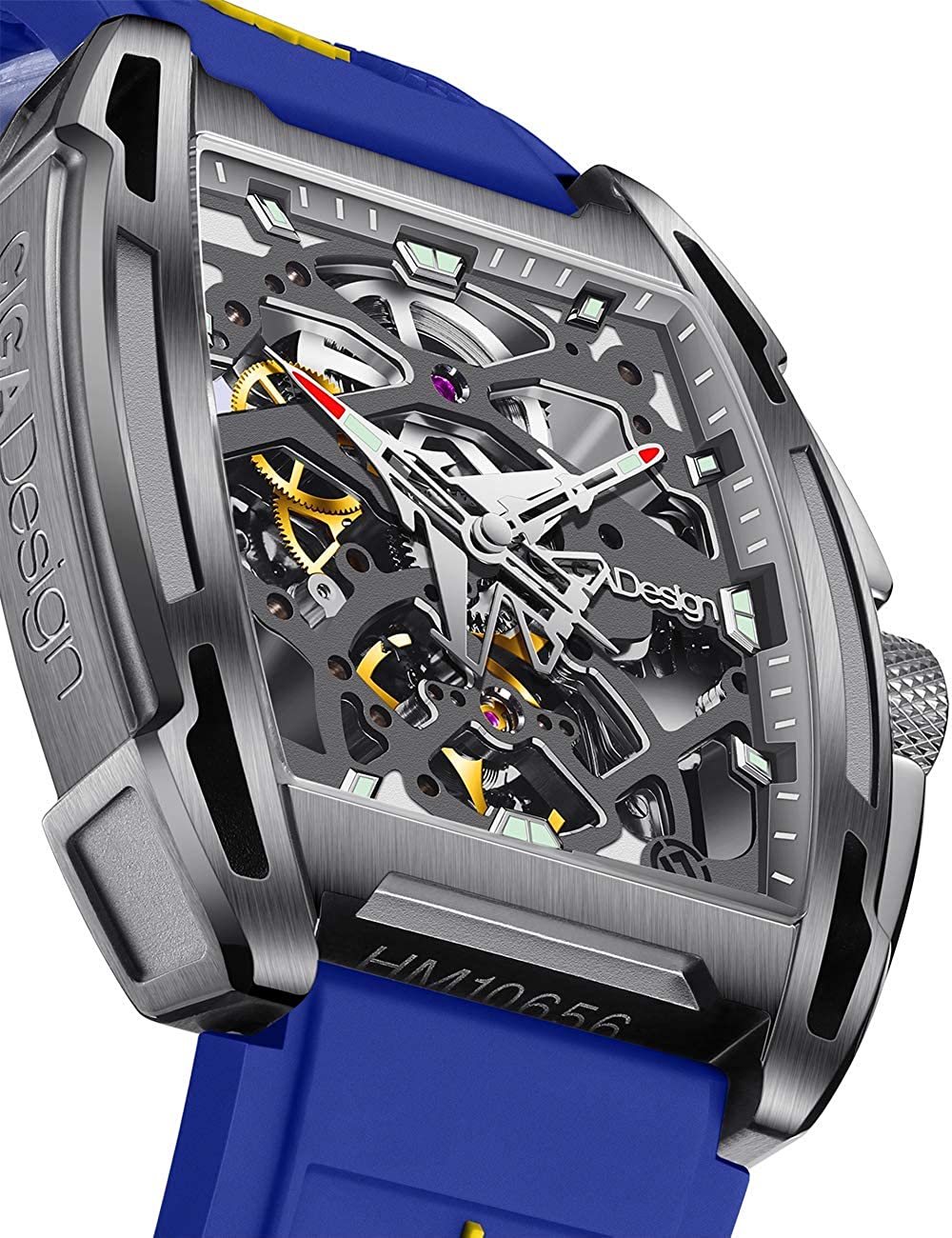 CIGA DESIGN Aircraft Carrier Automatic Watch for Gents - Z061-IPTI-W5BU