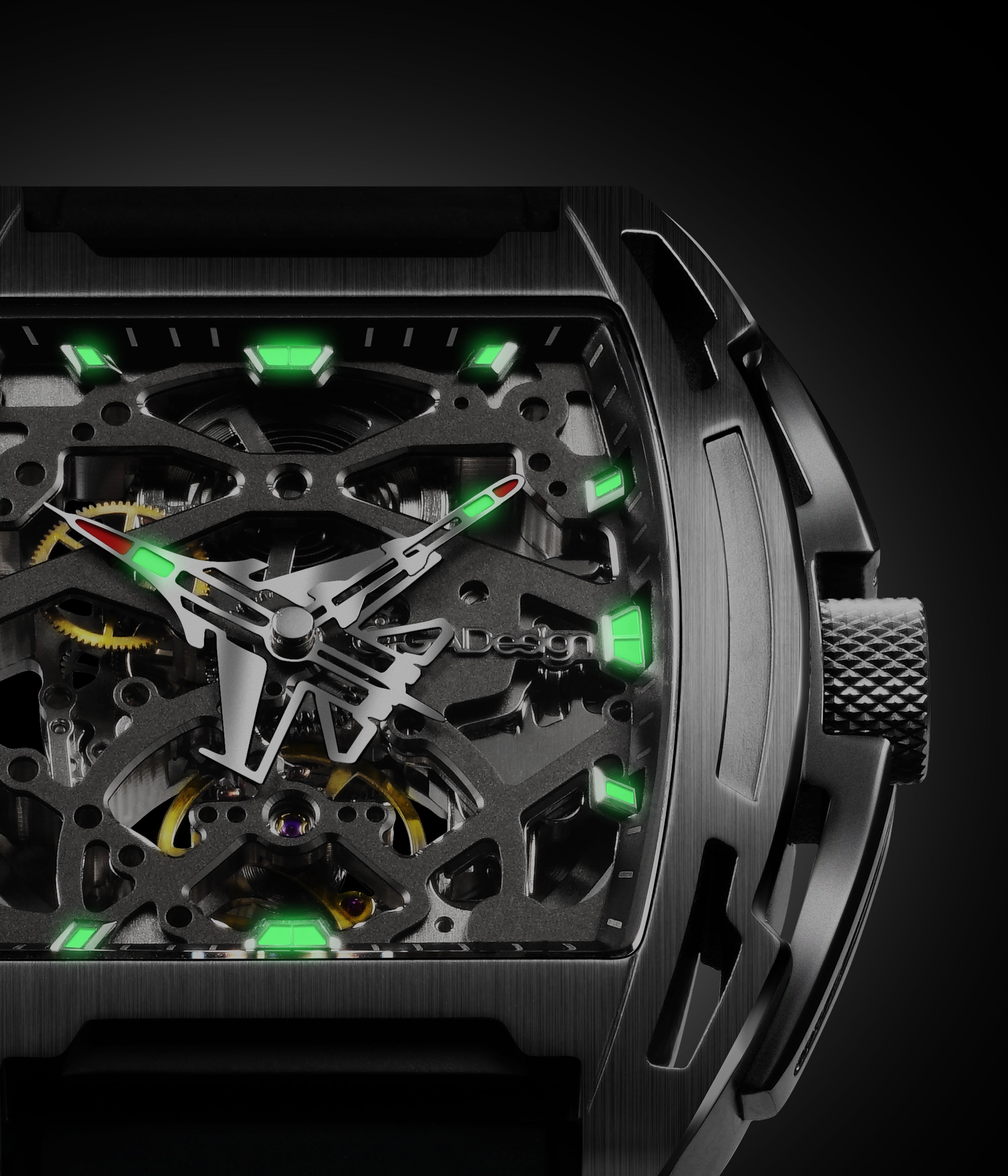 CIGA DESIGN Aircraft Carrier Automatic Watch for Gents - Z061-IPTI-W5BU