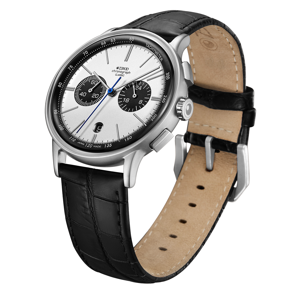 ZEROO C2 THE VIRGO CLASSIC MOONPHASEQUARTZ WATCH FOR MEN - ZC003SWB