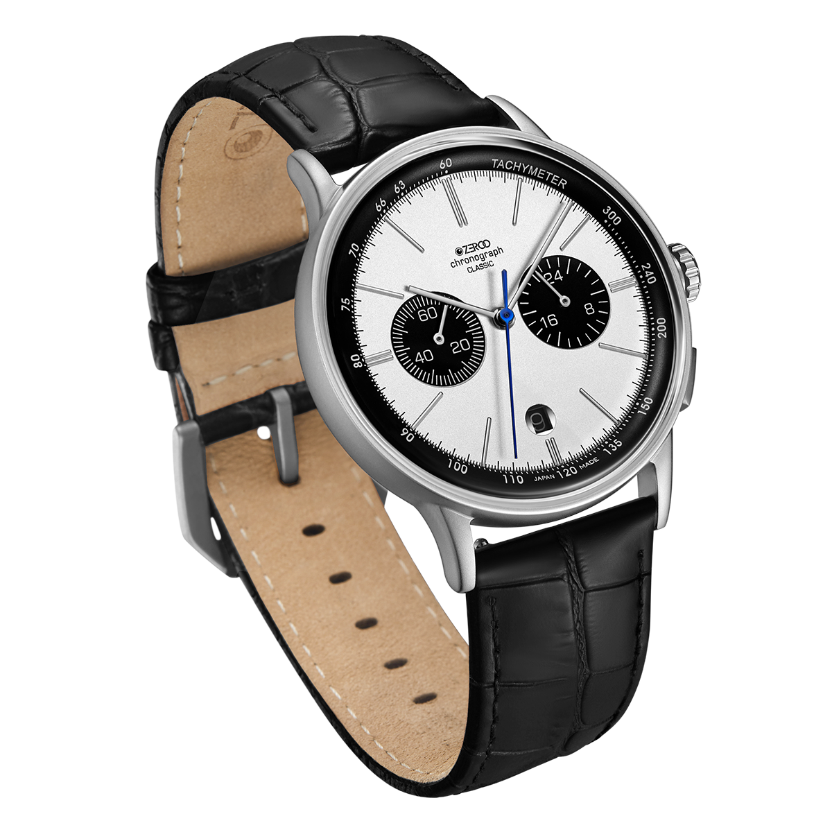 ZEROO C2 THE VIRGO CLASSIC MOONPHASEQUARTZ WATCH FOR MEN - ZC003SWB