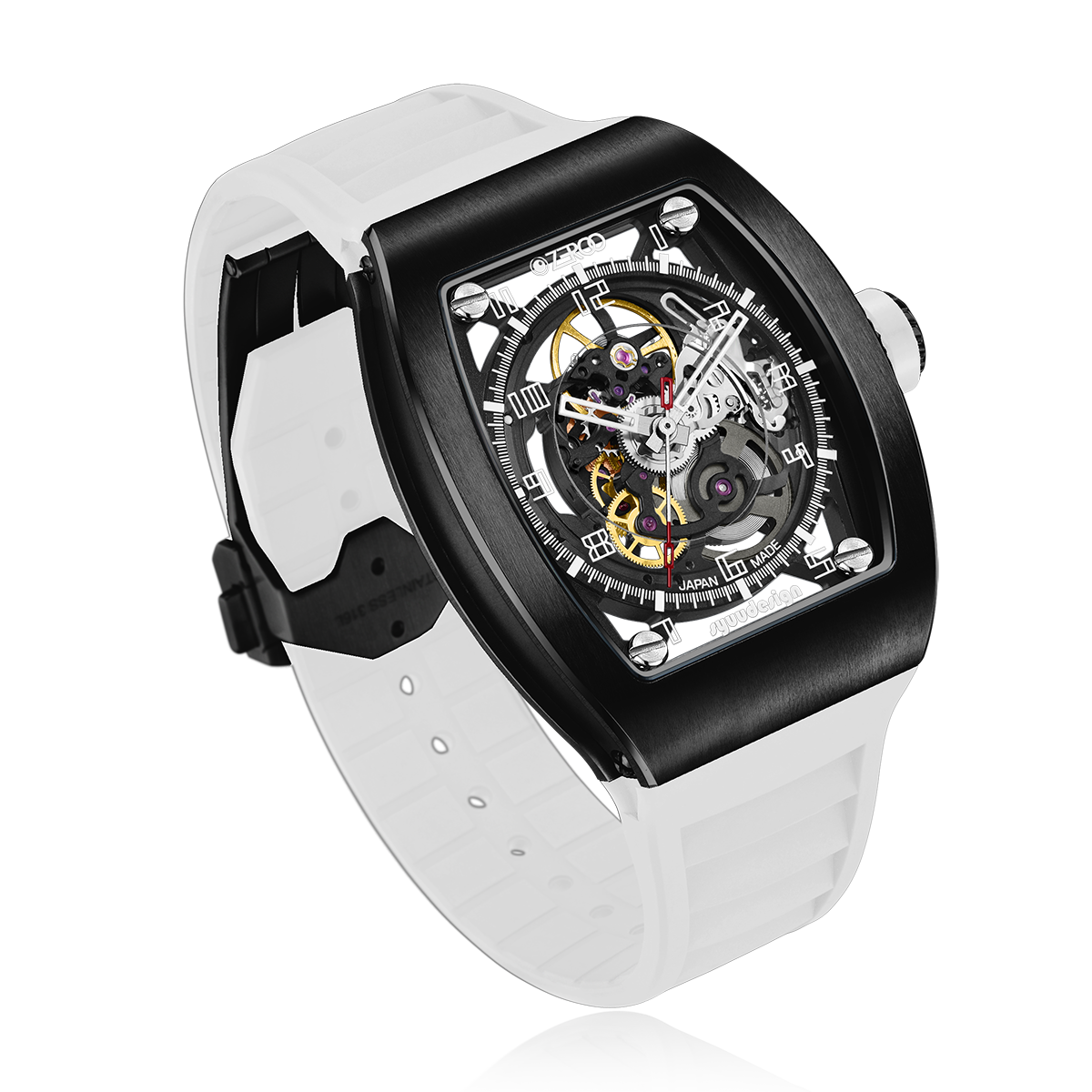ZEROO M2 THE SUBARU SKELETON MECHANICAL AUTOMATICAUTOMATIC WATCH FOR MEN - ZM002BWH