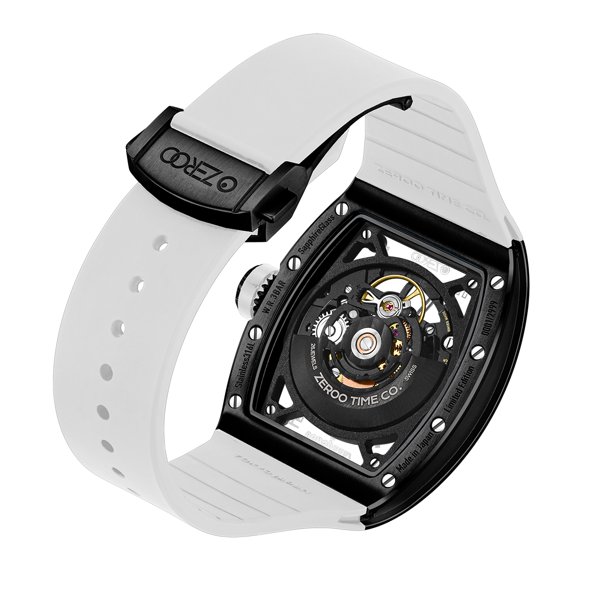 ZEROO M2 THE SUBARU SKELETON MECHANICAL AUTOMATICAUTOMATIC WATCH FOR MEN - ZM002BWH