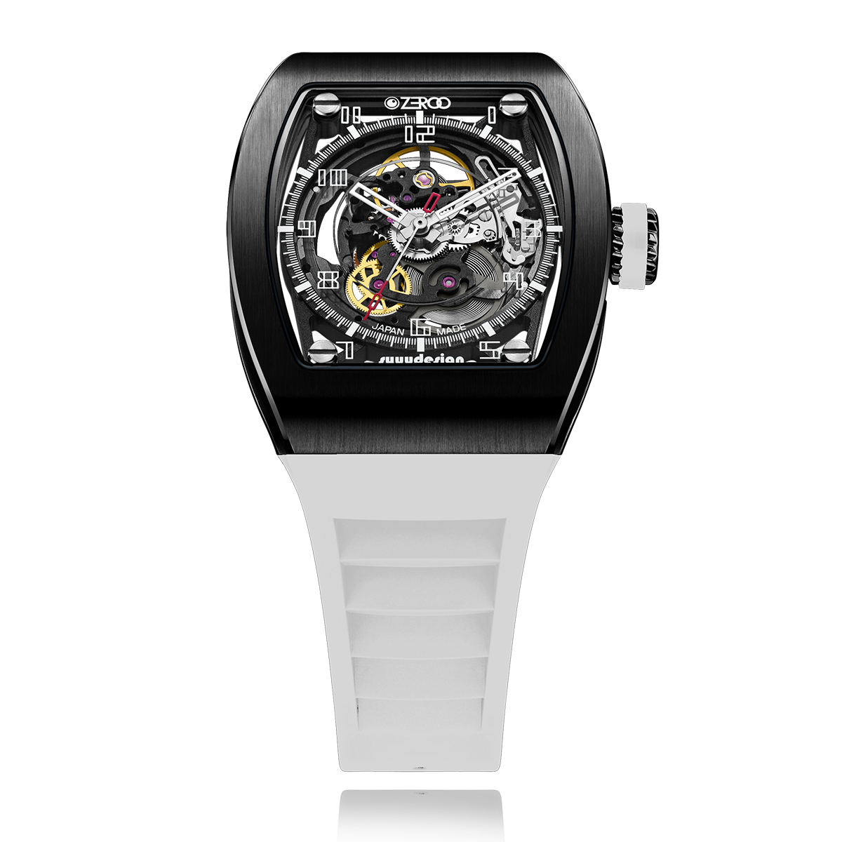 ZEROO M2 THE SUBARU SKELETON MECHANICAL AUTOMATICAUTOMATIC WATCH FOR MEN - ZM002BWH