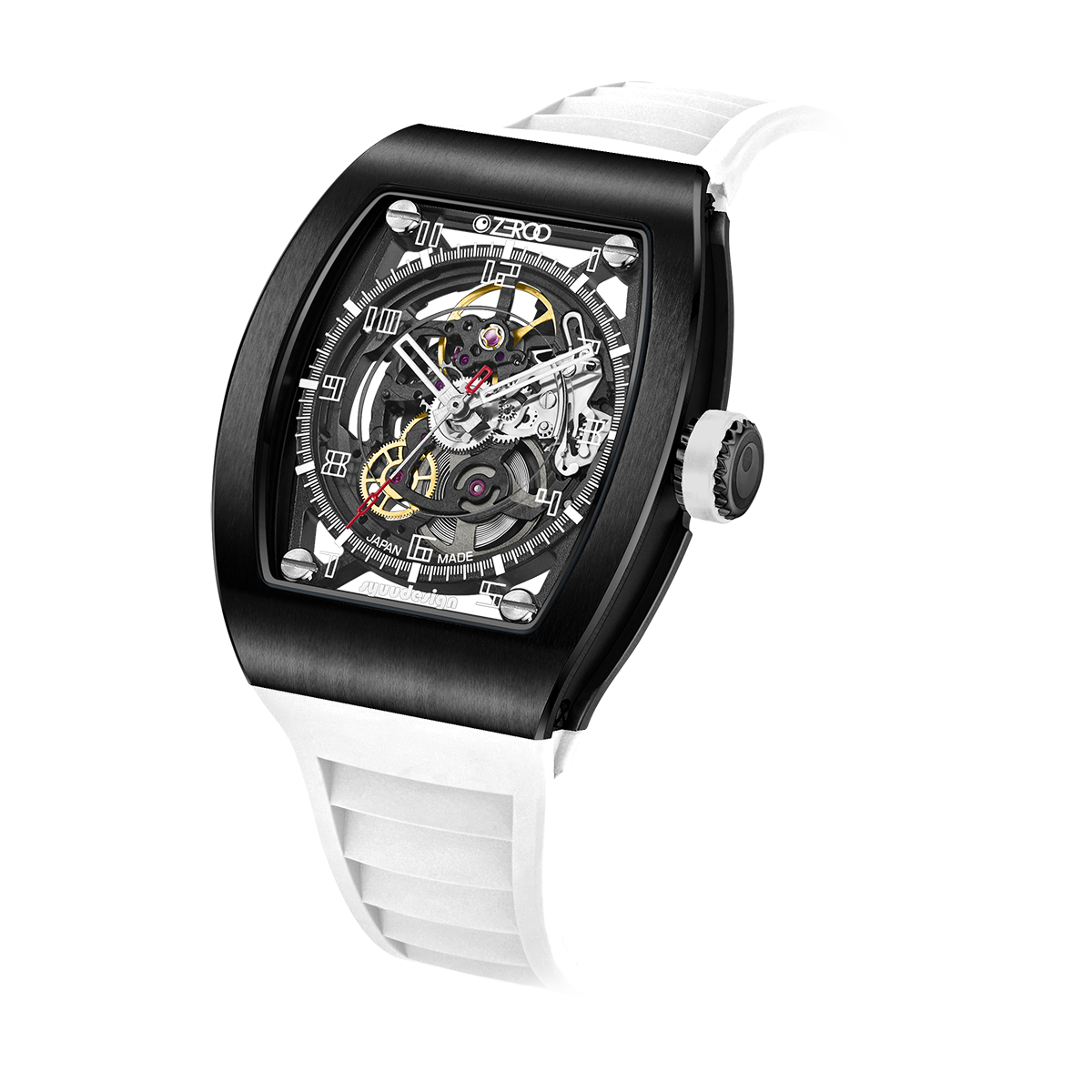 ZEROO M2 THE SUBARU SKELETON MECHANICAL AUTOMATICAUTOMATIC WATCH FOR MEN - ZM002BWH