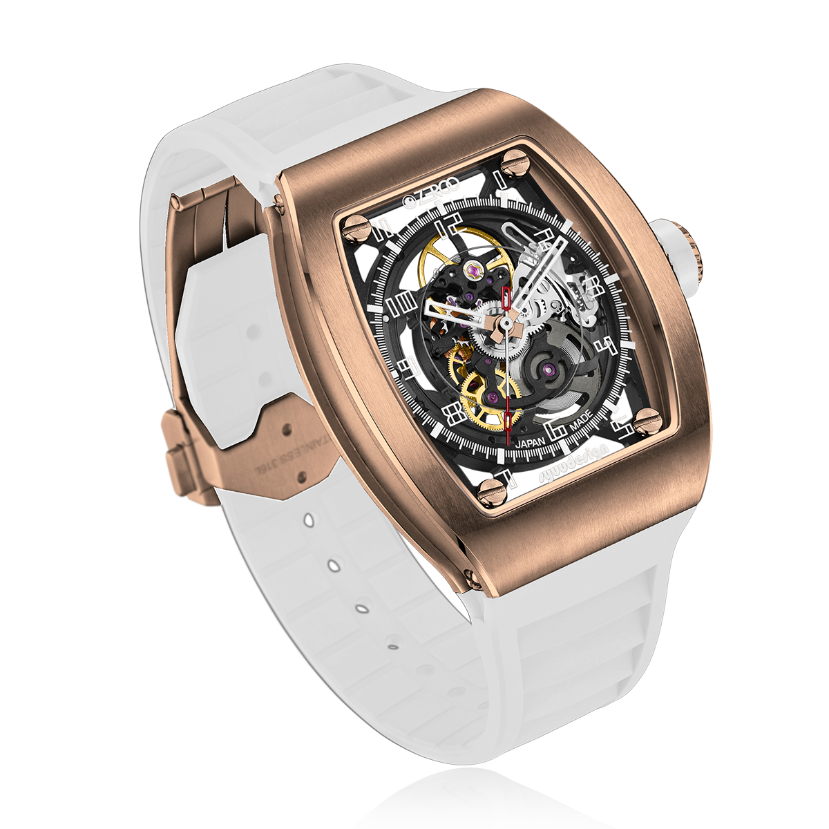 ZEROO M2 THE SUBARU SKELETON MECHANICAL AUTOMATICAUTOMATIC WATCH FOR MEN - ZM002RWH