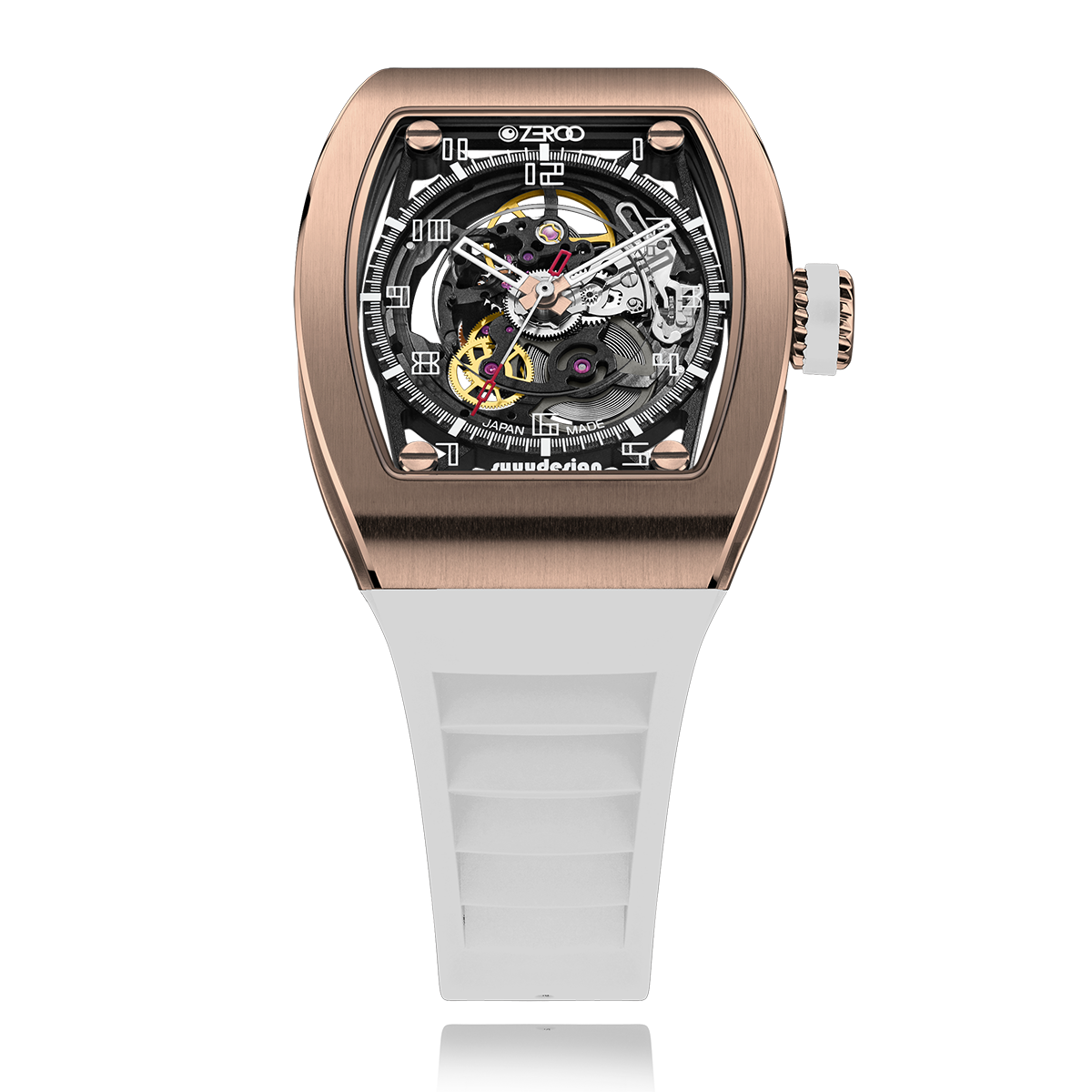 ZEROO M2 THE SUBARU SKELETON MECHANICAL AUTOMATICAUTOMATIC WATCH FOR MEN - ZM002RWH