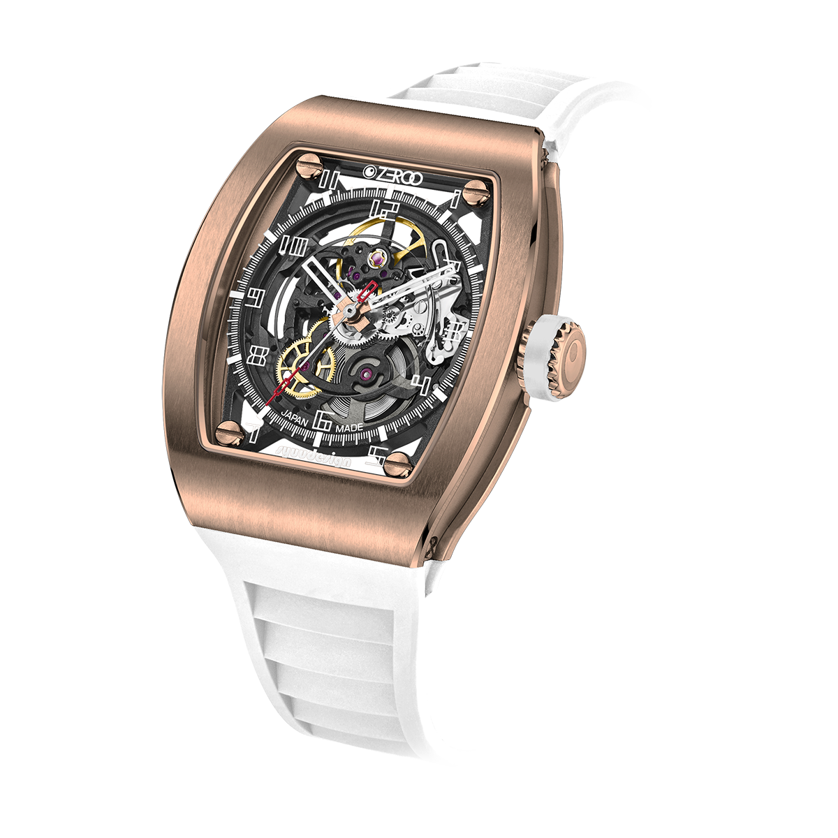 ZEROO M2 THE SUBARU SKELETON MECHANICAL AUTOMATICAUTOMATIC WATCH FOR MEN - ZM002RWH