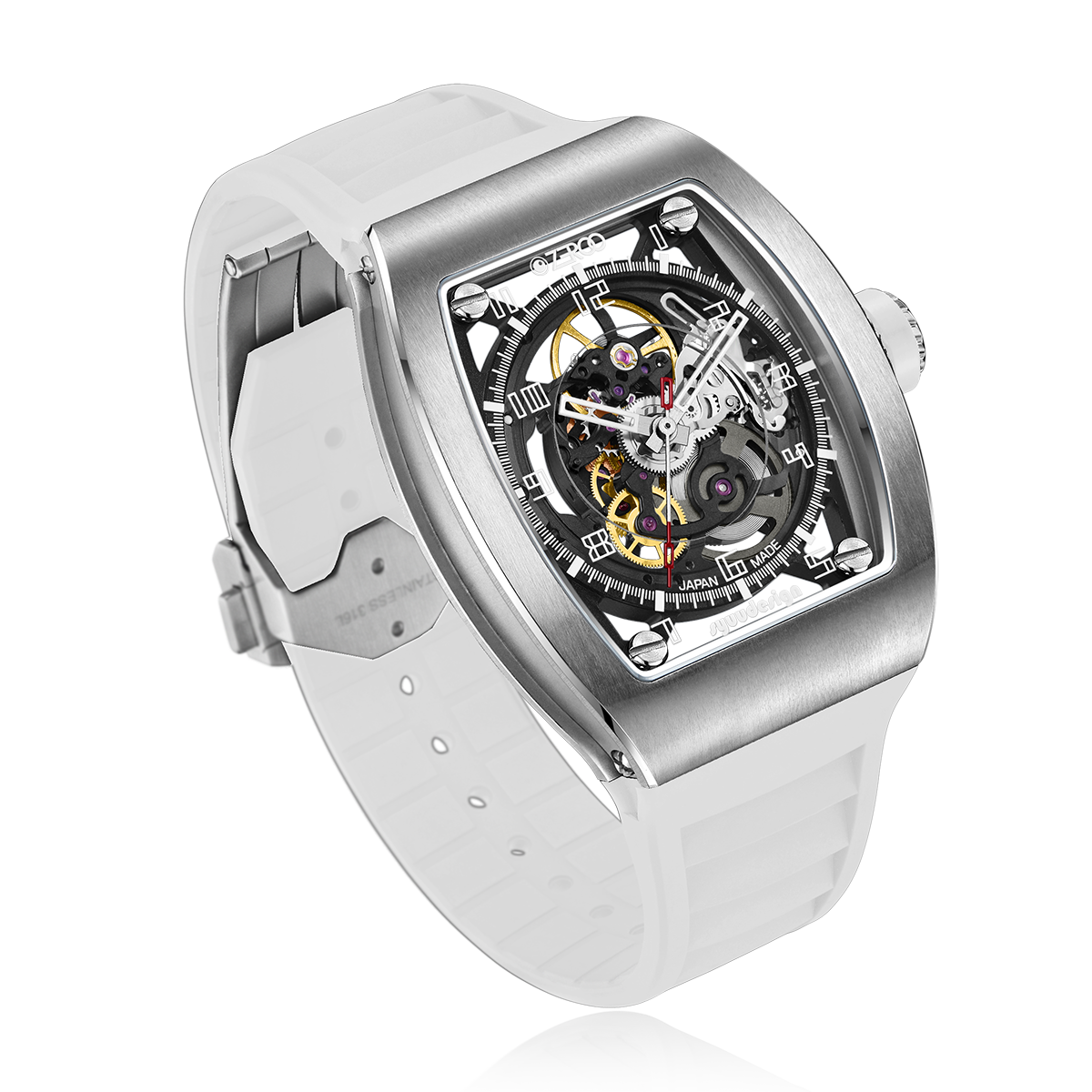ZEROO M2 THE SUBARU SKELETON MECHANICAL AUTOMATICAUTOMATIC WATCH FOR MEN - ZM002SWH
