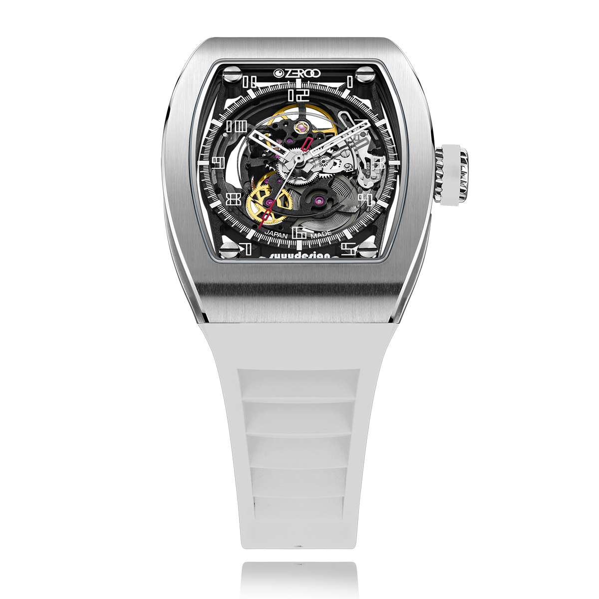 ZEROO M2 THE SUBARU SKELETON MECHANICAL AUTOMATICAUTOMATIC WATCH FOR MEN - ZM002SWH