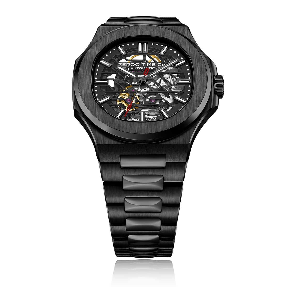 ZEROO M3 THE LYRA SKELETON MECHANICAL AUTOMATICAUTOMATIC WATCH FOR MEN - ZM003SBBK