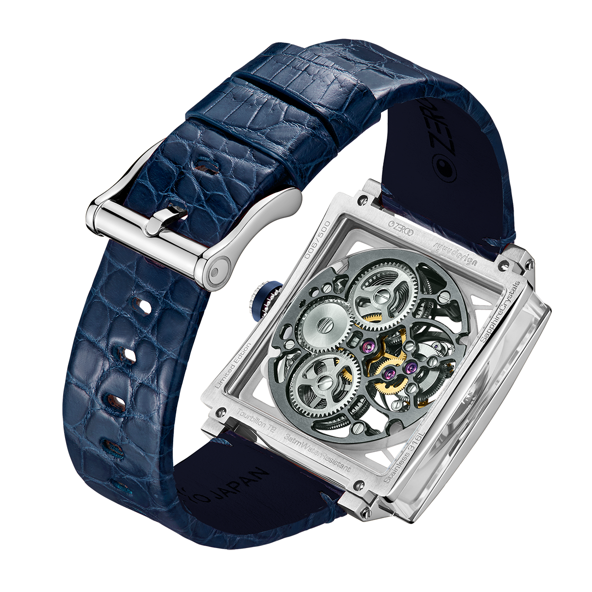ZEROO T1 THE ARCHER
FULL SKELETON TOURBILLONMANUAL TOURBILLON WATCH FOR GENTS - ZT002SBL