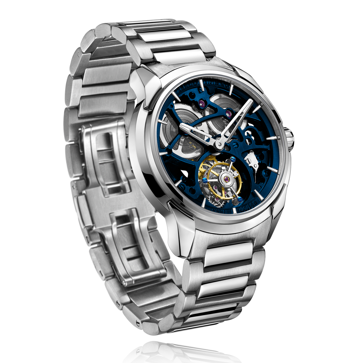 ZEROO T3 THE LEO AUTOMATIC SKELETON TOURBILLONAUTOMATIC TOURBILLON WATCH FOR MEN - ZT003SBL
