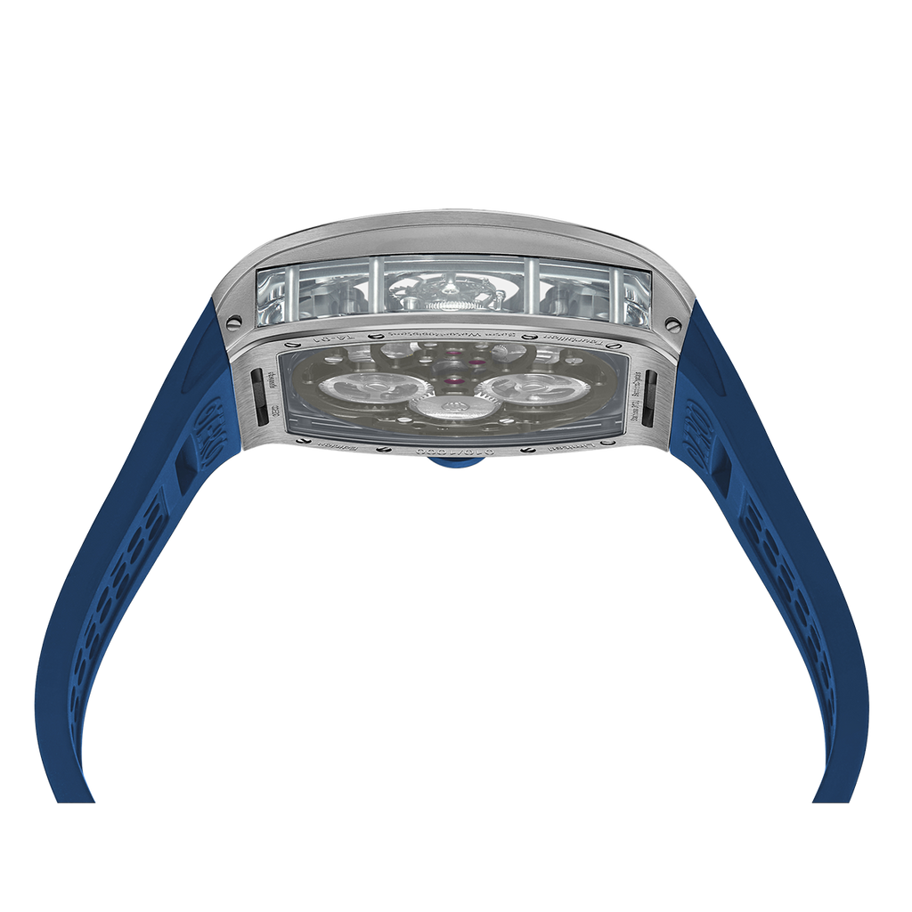 ZEROO T4-01 THE ARCHER FULL SKELETON TOURBILLON Watch For Gents - ZT004-01SBL