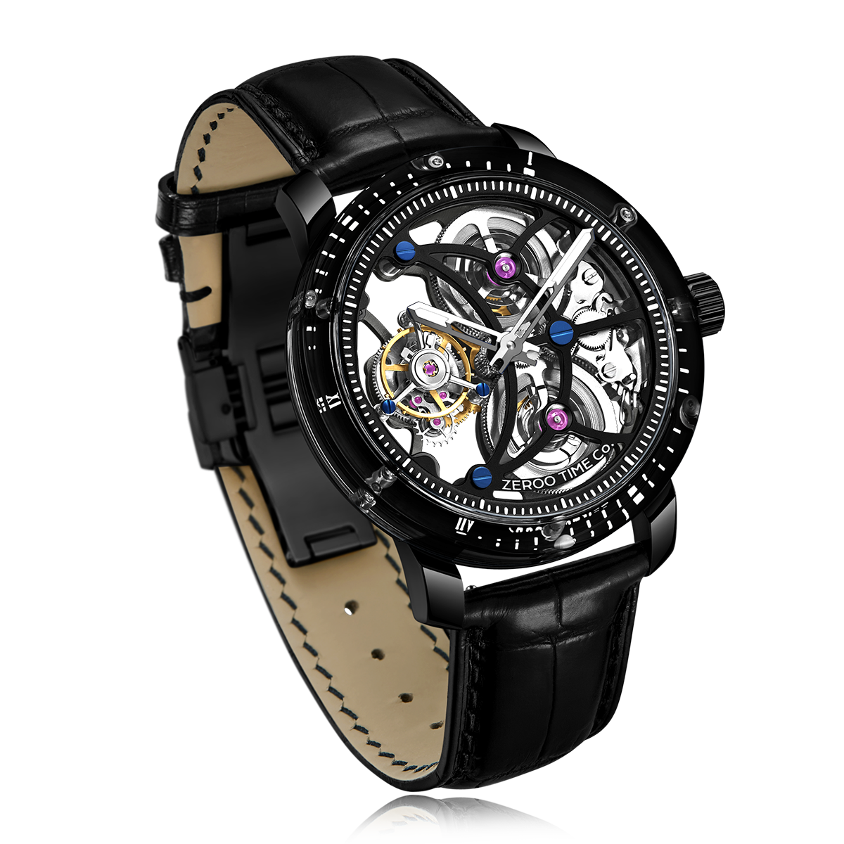 ZEROO T5 THE ARCHER
FULL SKELETON TOURBILLONMANUAL TOURBILLON WATCH FOR MEN - ZT005CBB