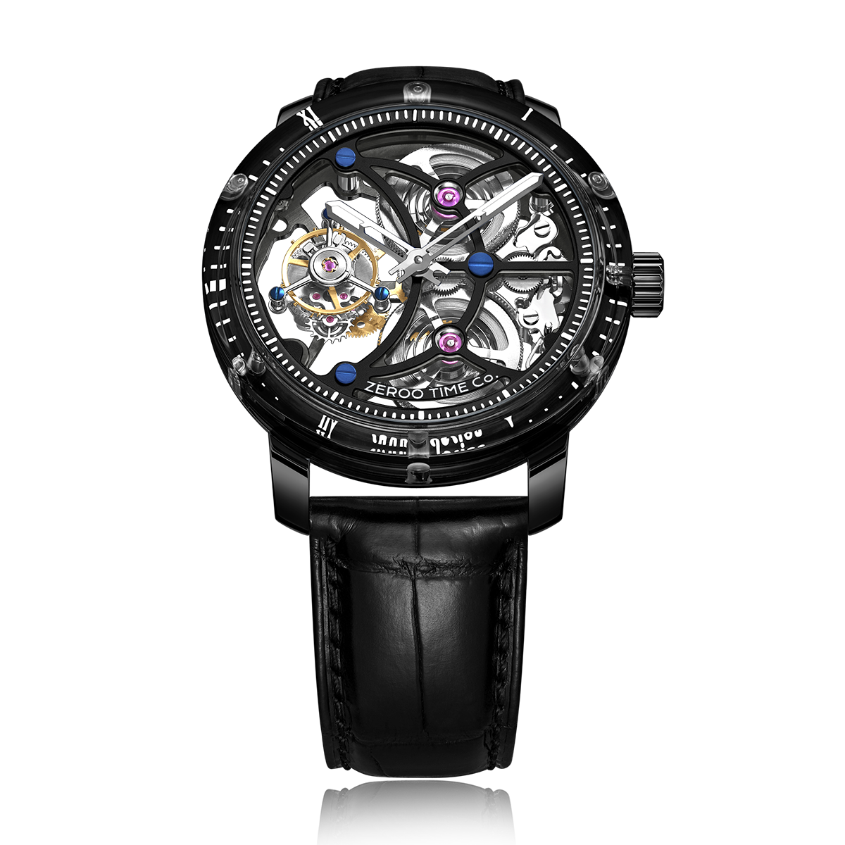 ZEROO T5 THE ARCHER
FULL SKELETON TOURBILLONMANUAL TOURBILLON WATCH FOR MEN - ZT005CBB
