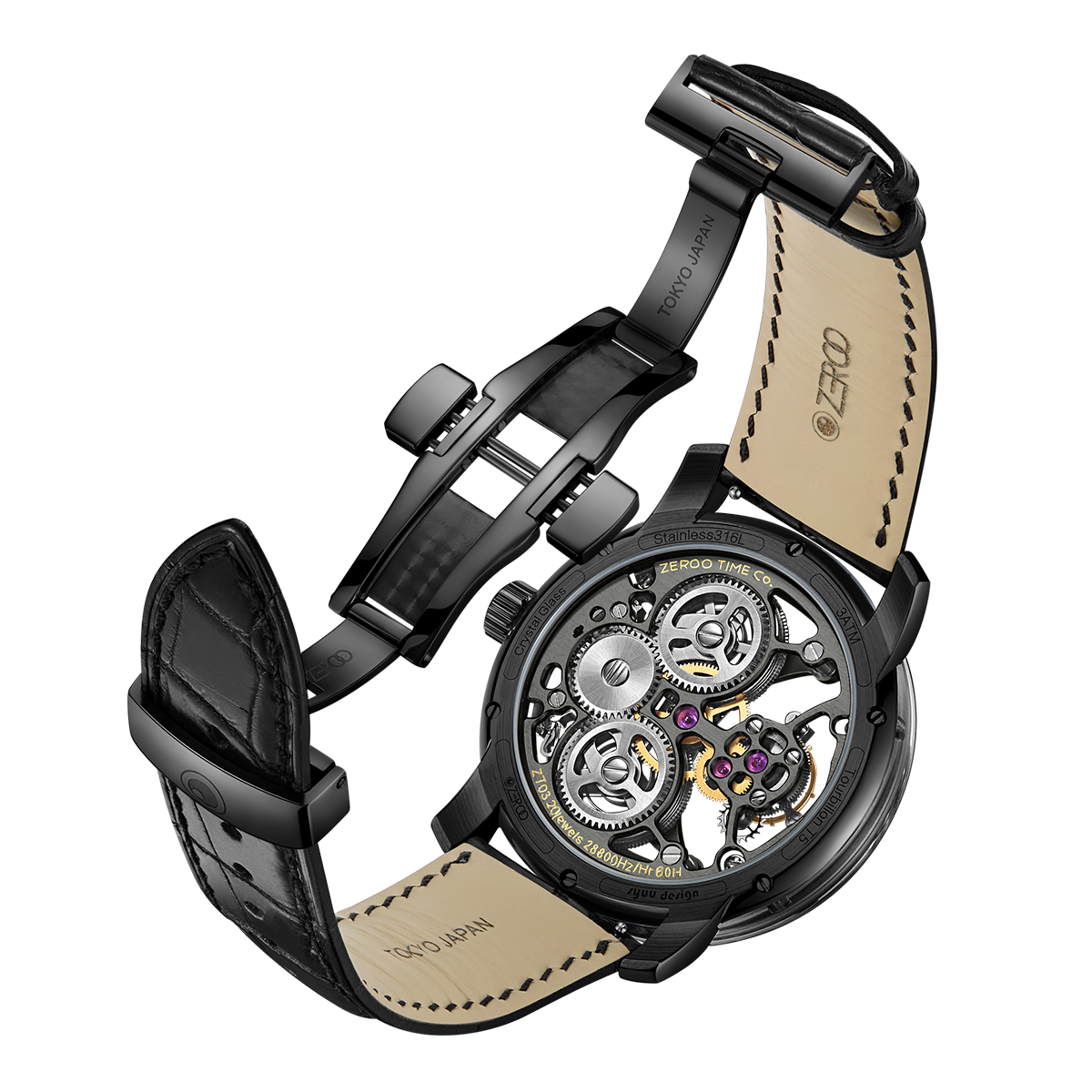 ZEROO T5 THE ARCHER
FULL SKELETON TOURBILLONMANUAL TOURBILLON WATCH FOR MEN - ZT005CBB