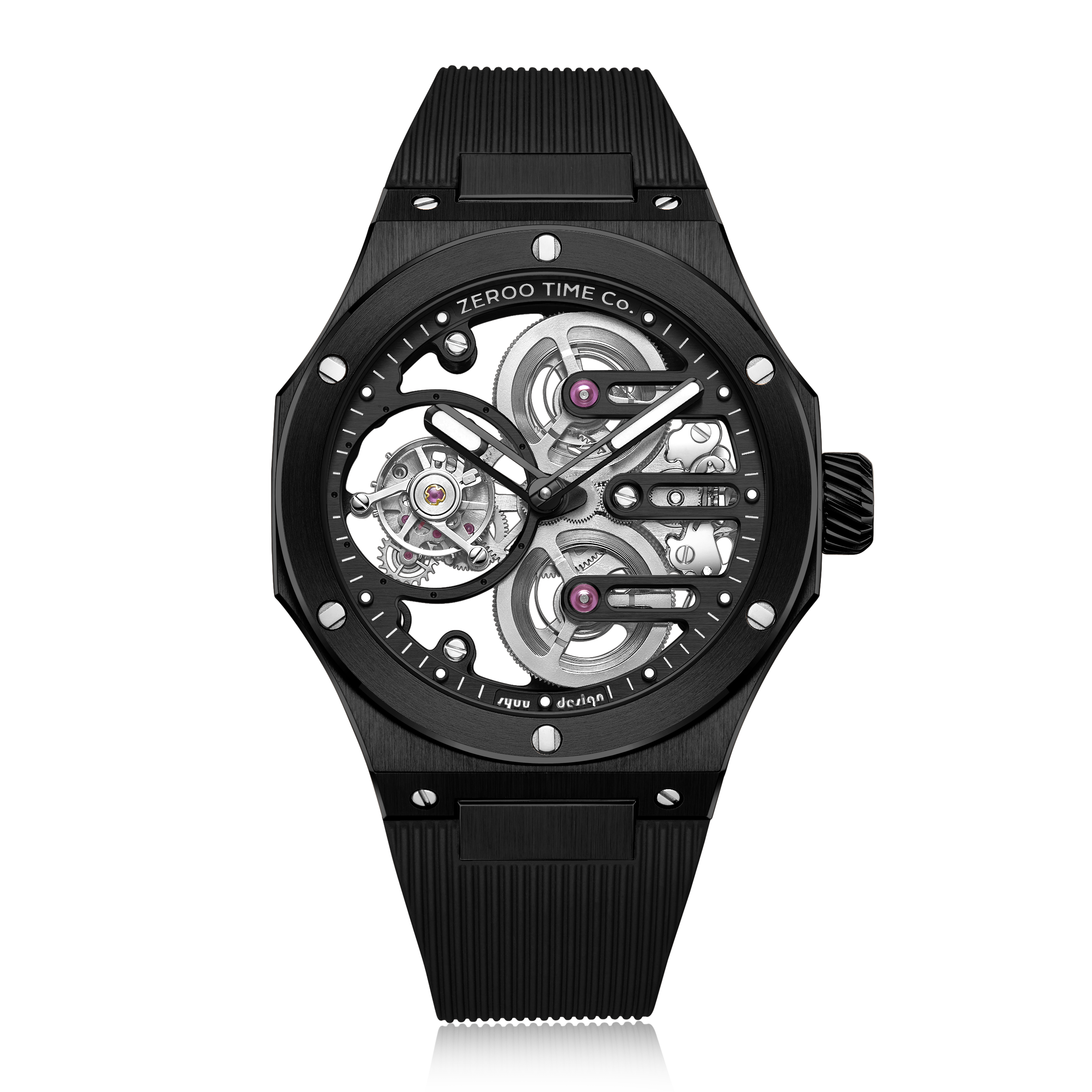 ZEROO T8 THE ORION
FULL SKELETON TOURBILLONMANUAL TOURBILLON WATCH FOR GENTS - ZT008BBB